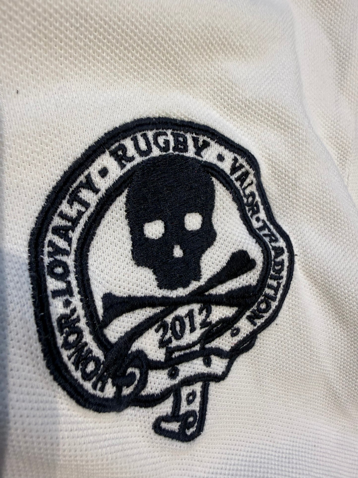 000’s Ralph Lauren Skull Polo (S)