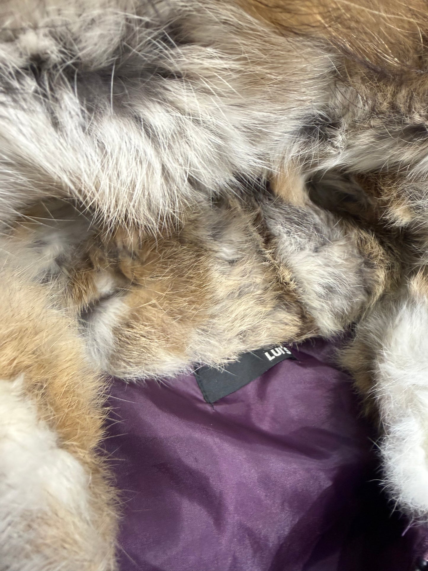 000’s Luis Fur Hood Puffer (S-M)