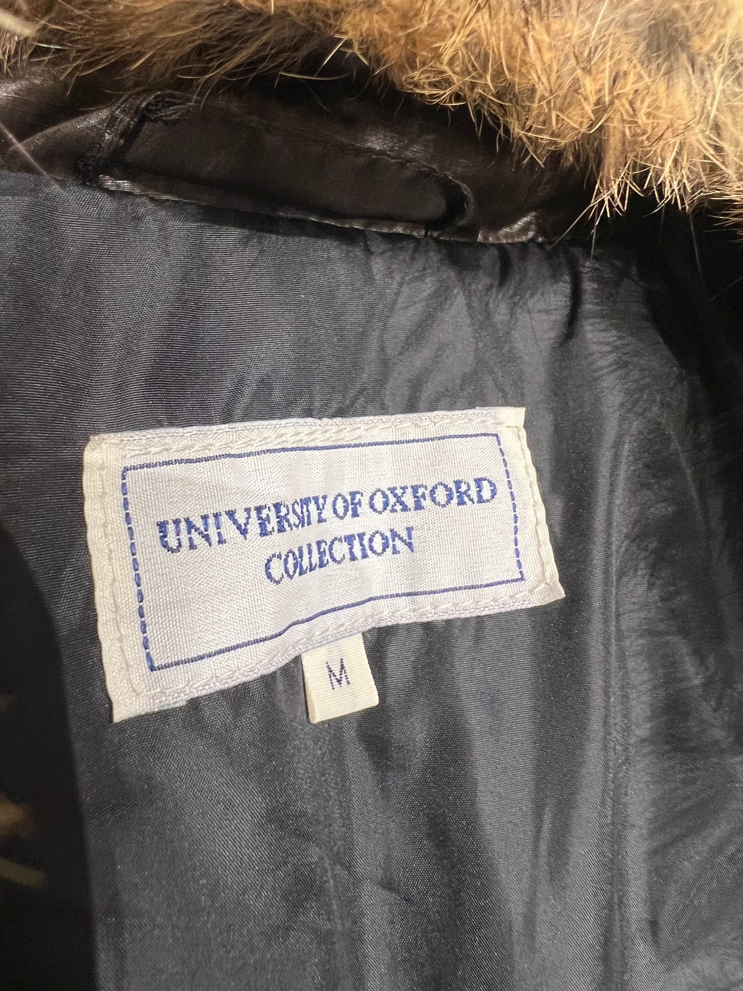 000’s Oxford Fur Collar Puffer (M)