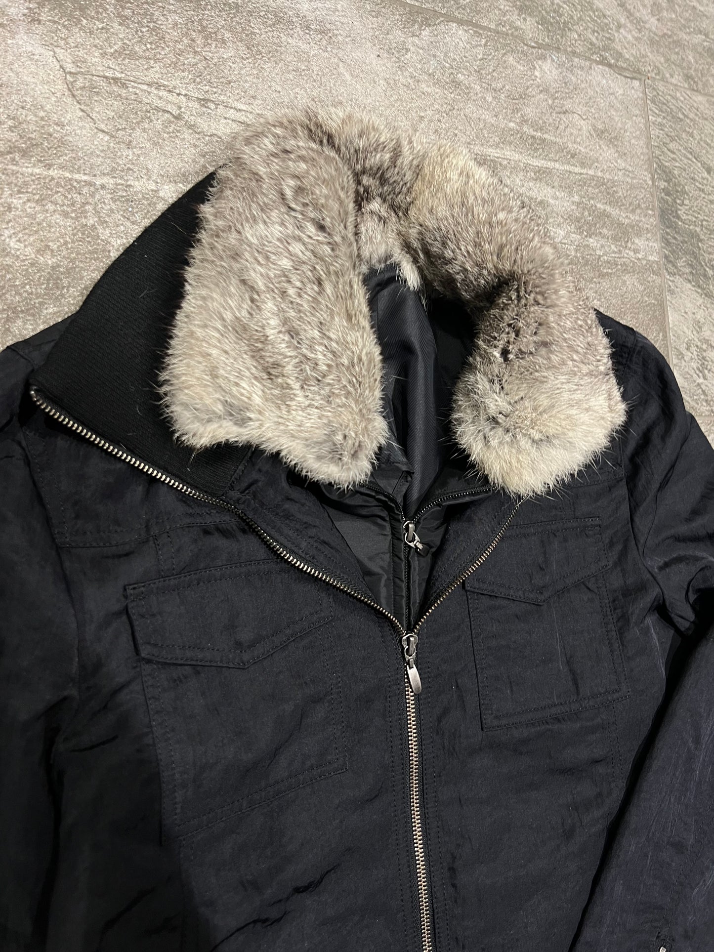 000’s Comme Ca Men Fur Collar Jacket (M)