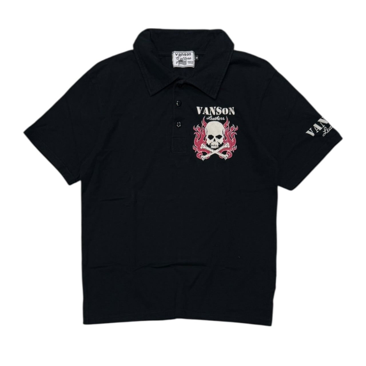 000’s Vanson Skull Polo (S)