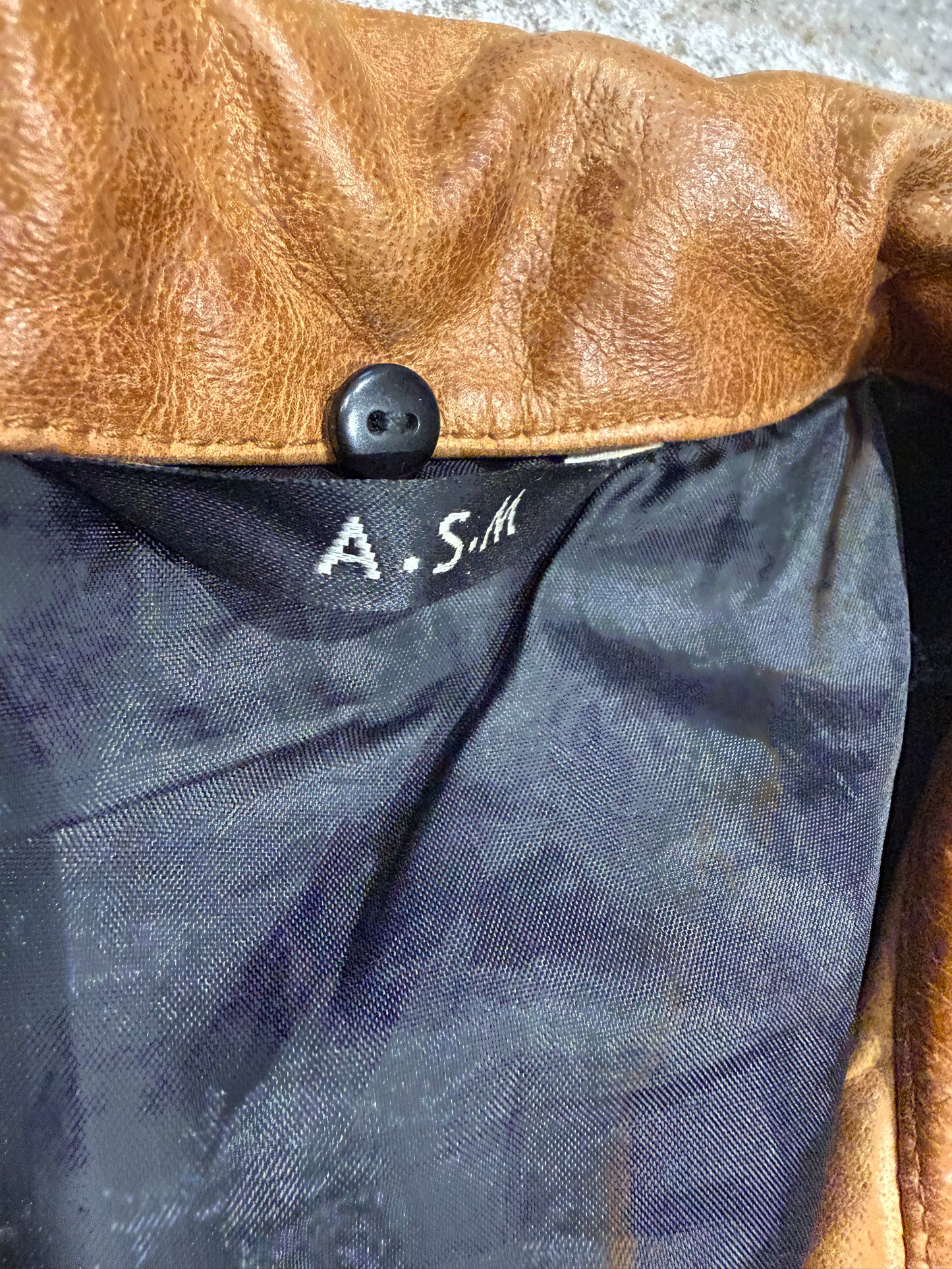 000’s ASM Leather Jacket