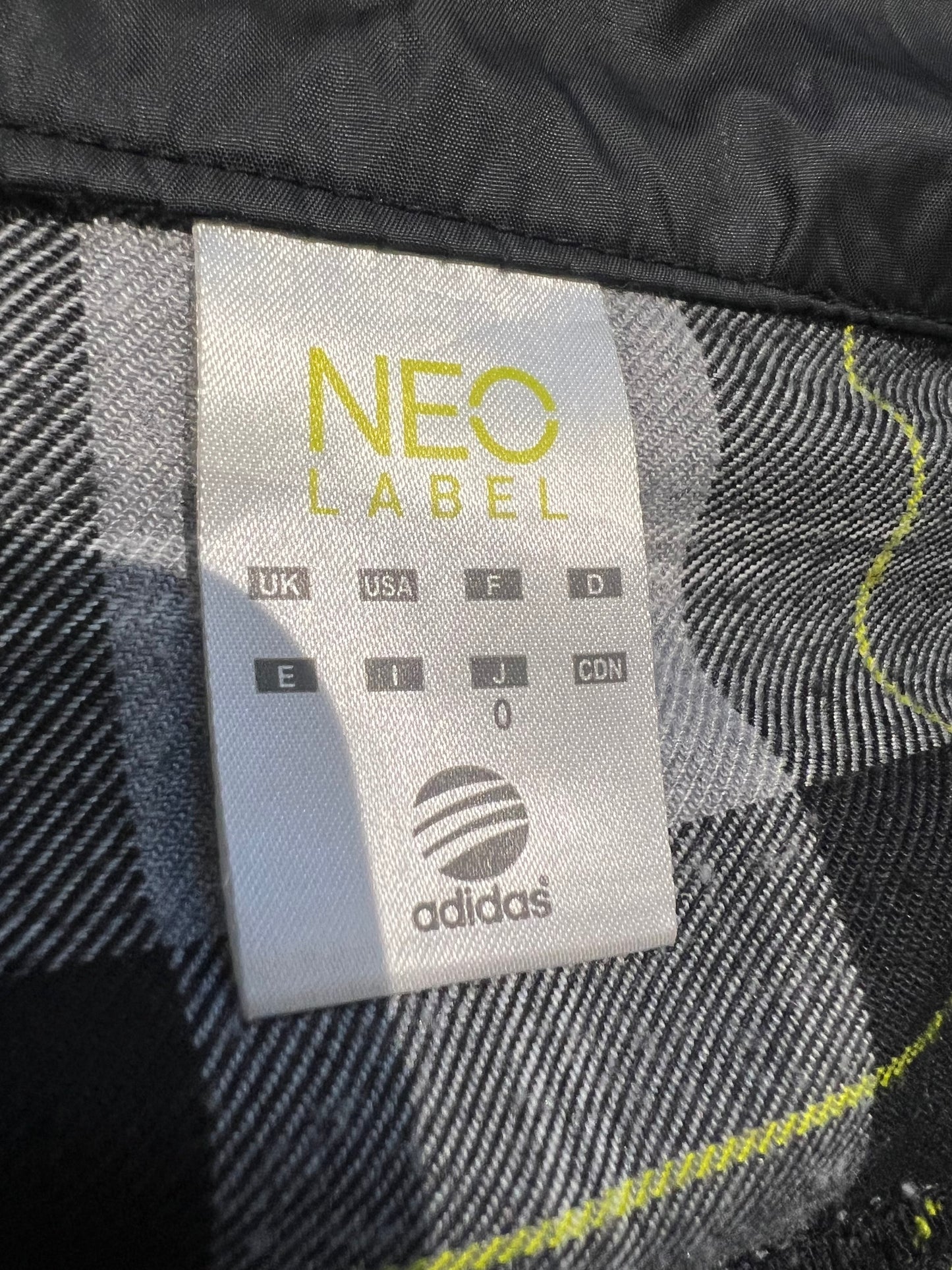 000’s Adidas Neo Plaid/Checkered Jacket