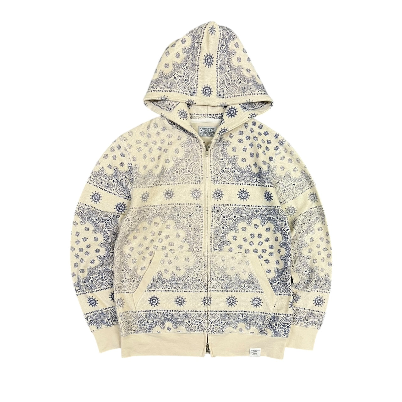 000’s Stooge & Co Paisley Print Hoodie