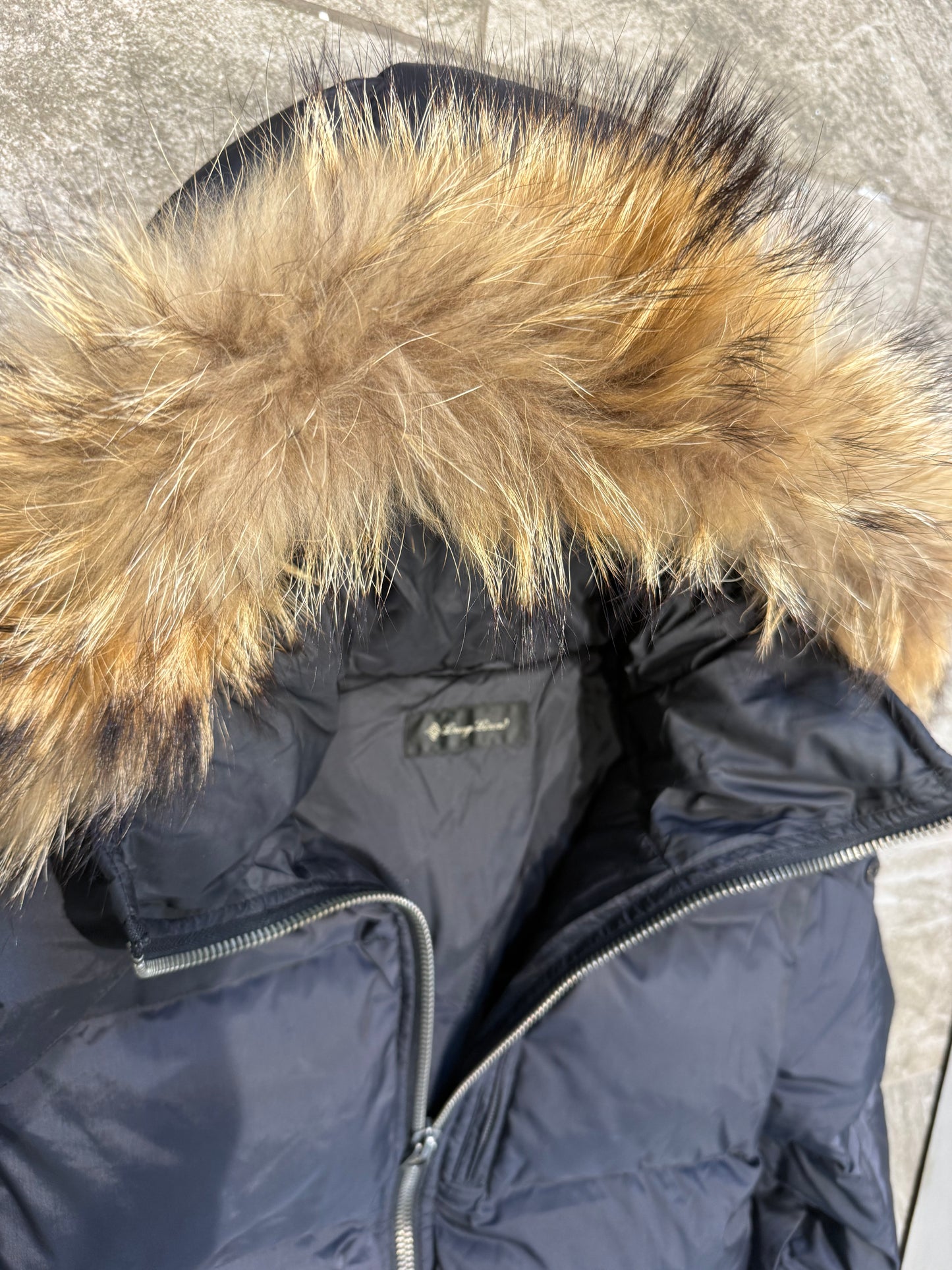 000’s Lounge Lizard Fur Puffer (S)