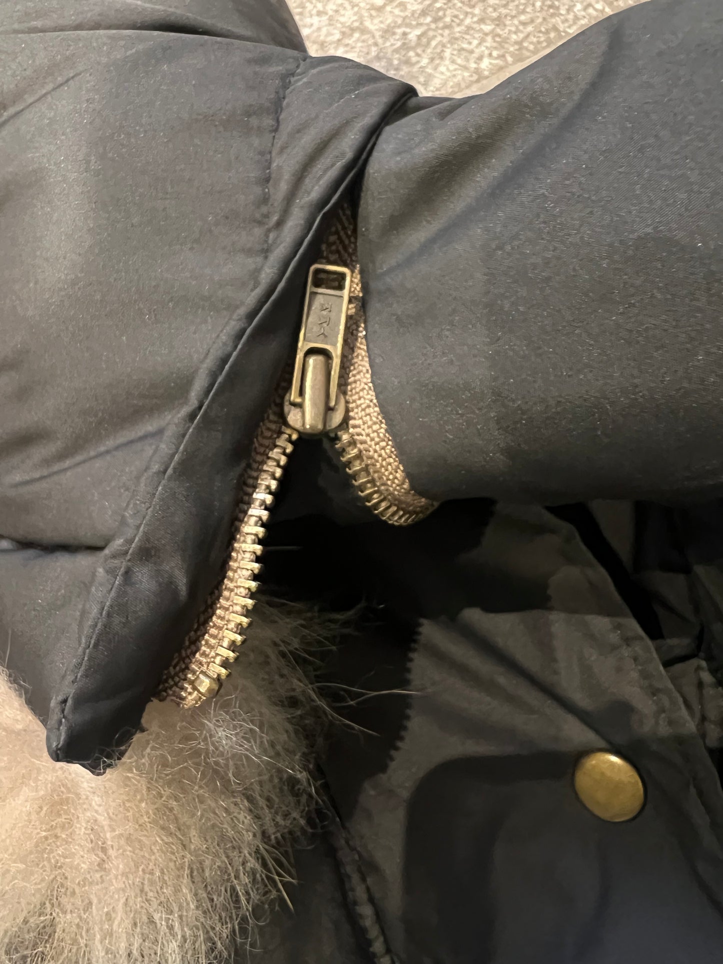 000’s Peach John Fur Bomber Jacket