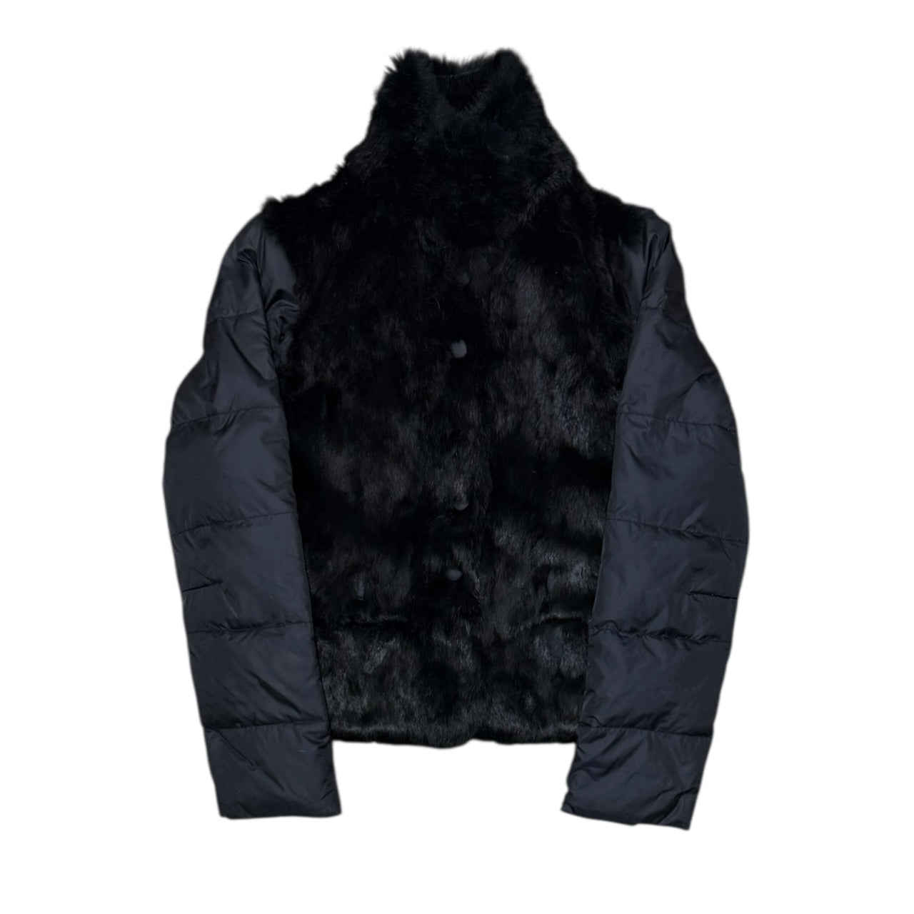000’s Iblues Hybrid Fur Puffer Jacket (XS)
