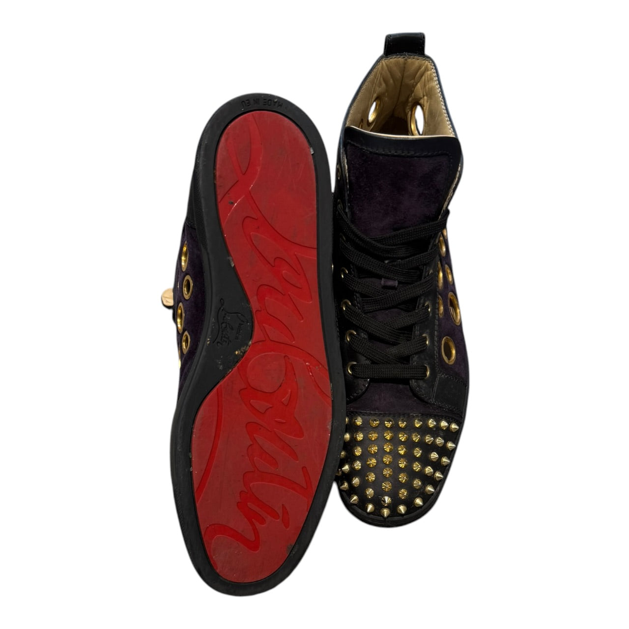 Christian Louboutin Ventilate Spiked High Tops (EU 44 - UK 10)