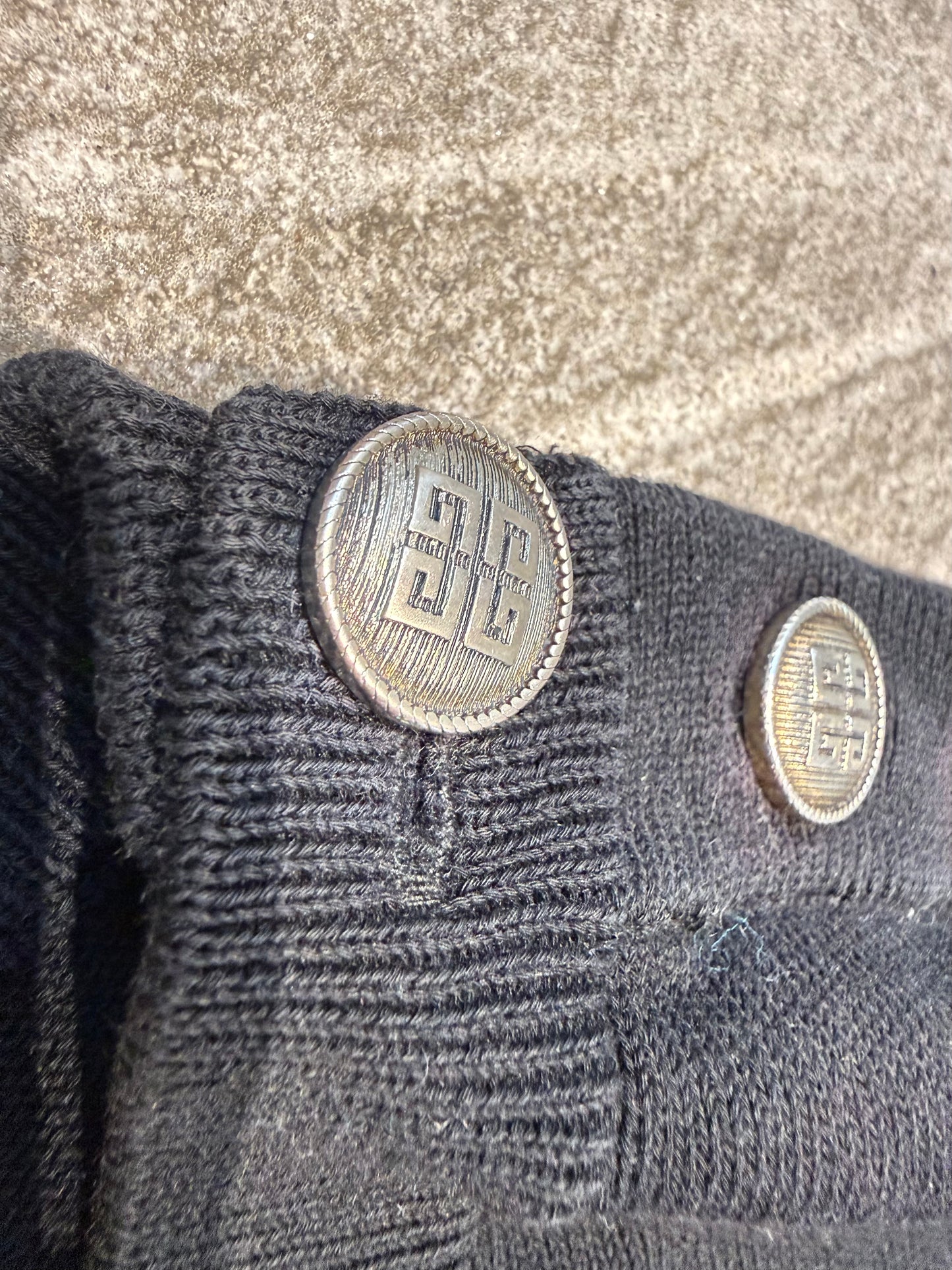 Givenchy Buttoned Shoulder Jumper (M)
