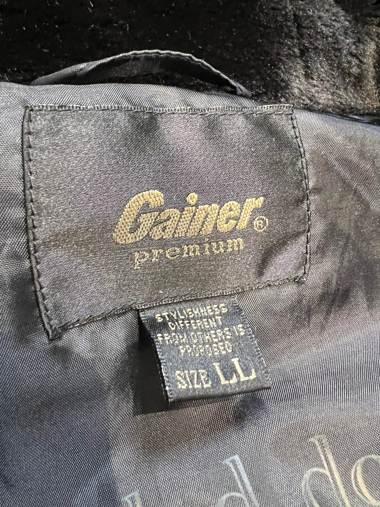 000’s Gainer Fur Bomber Jacket