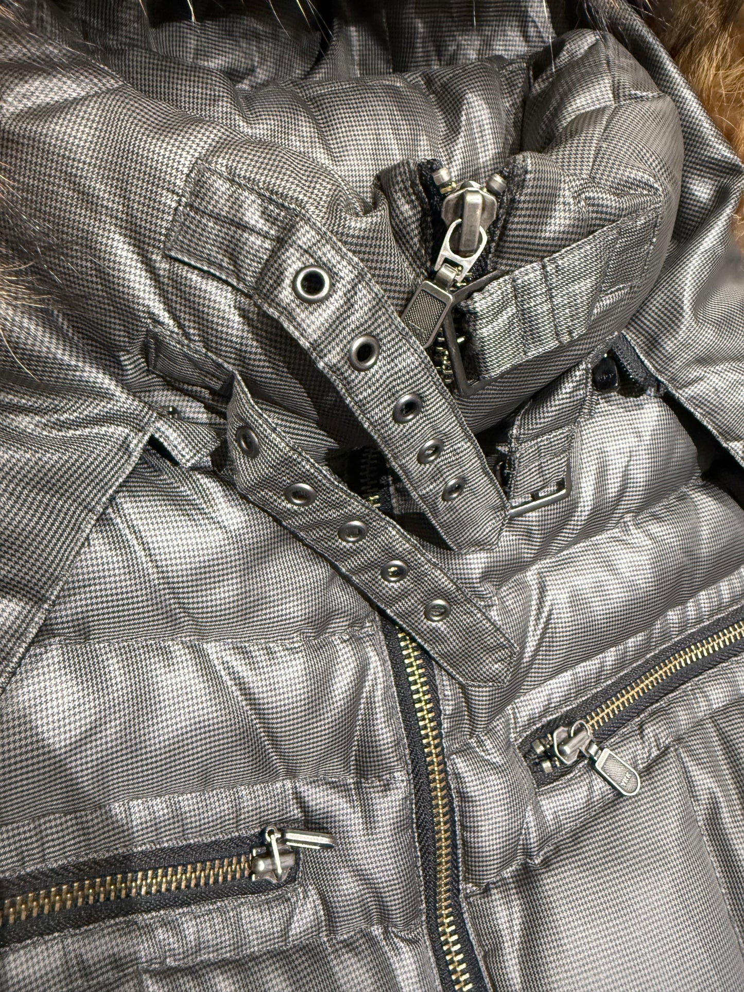 000’s Pazzo Fur Hood Puffer (S)