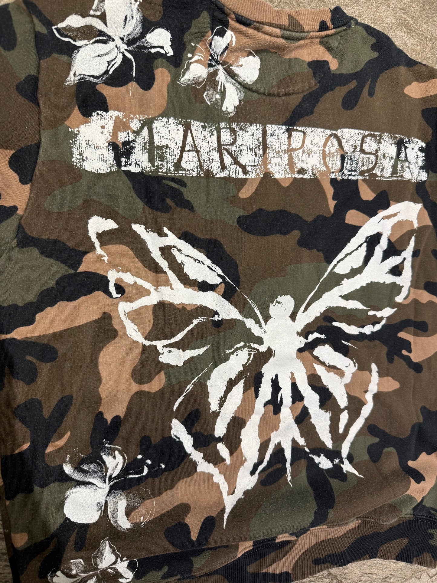 Valentino Mariposa Camo Jumper (S)