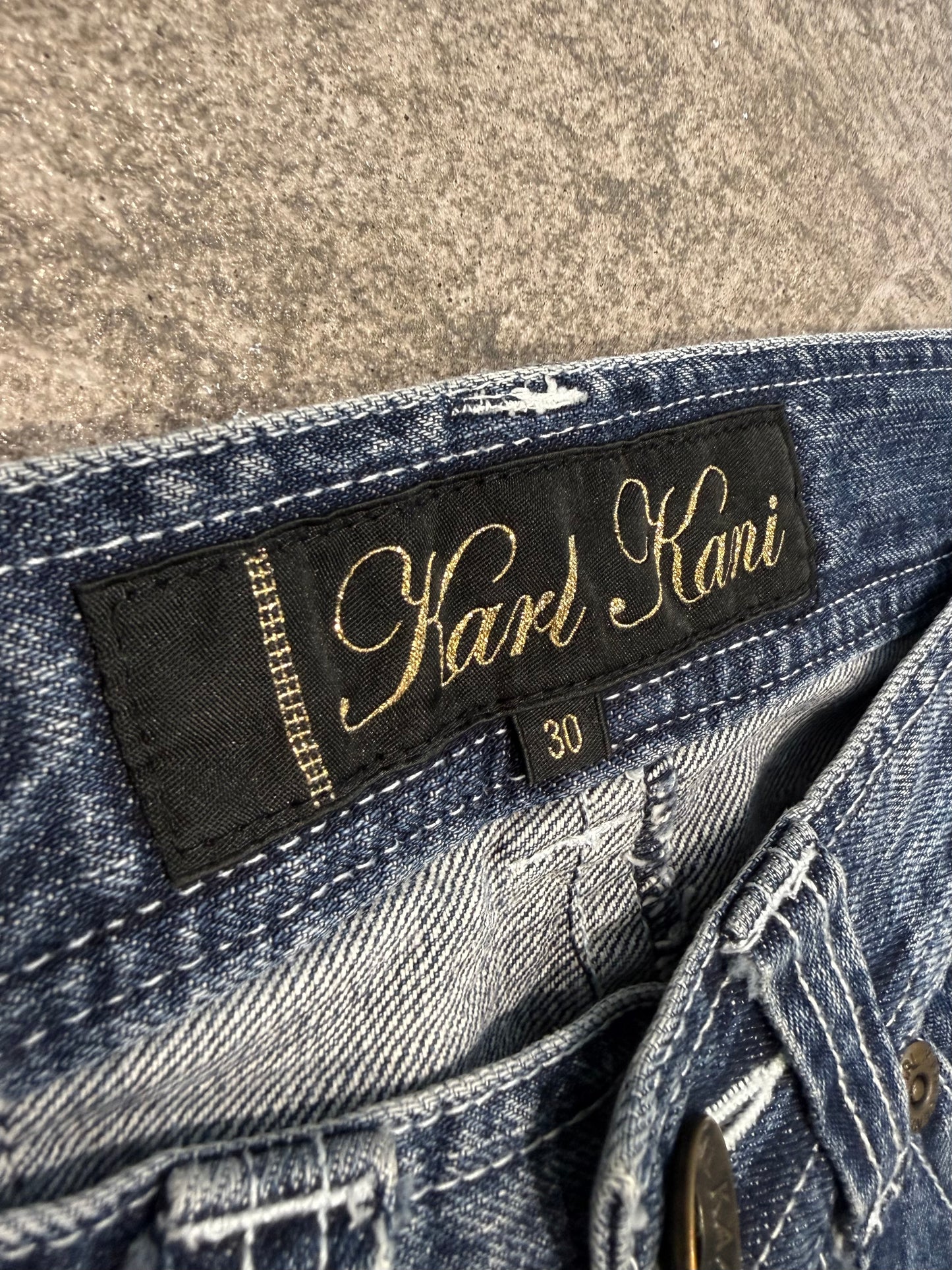 000’s Karl Kani Distressed Jeans (30”)