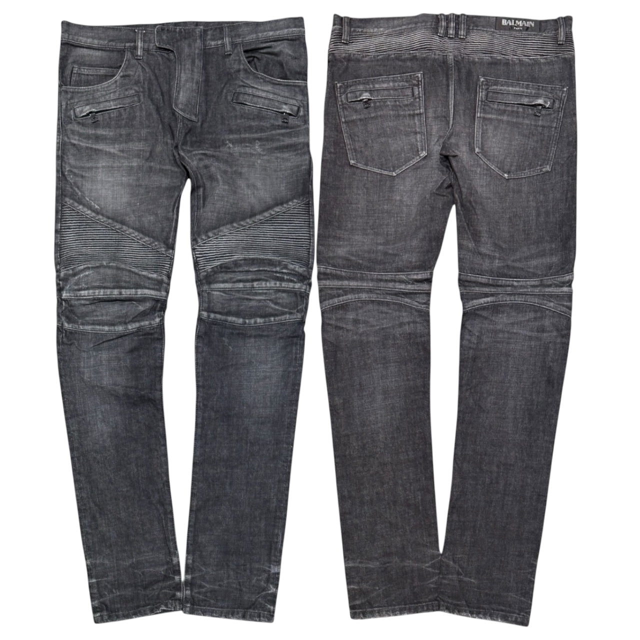 Balmain Winter 2014 Biker Jeans (34”)