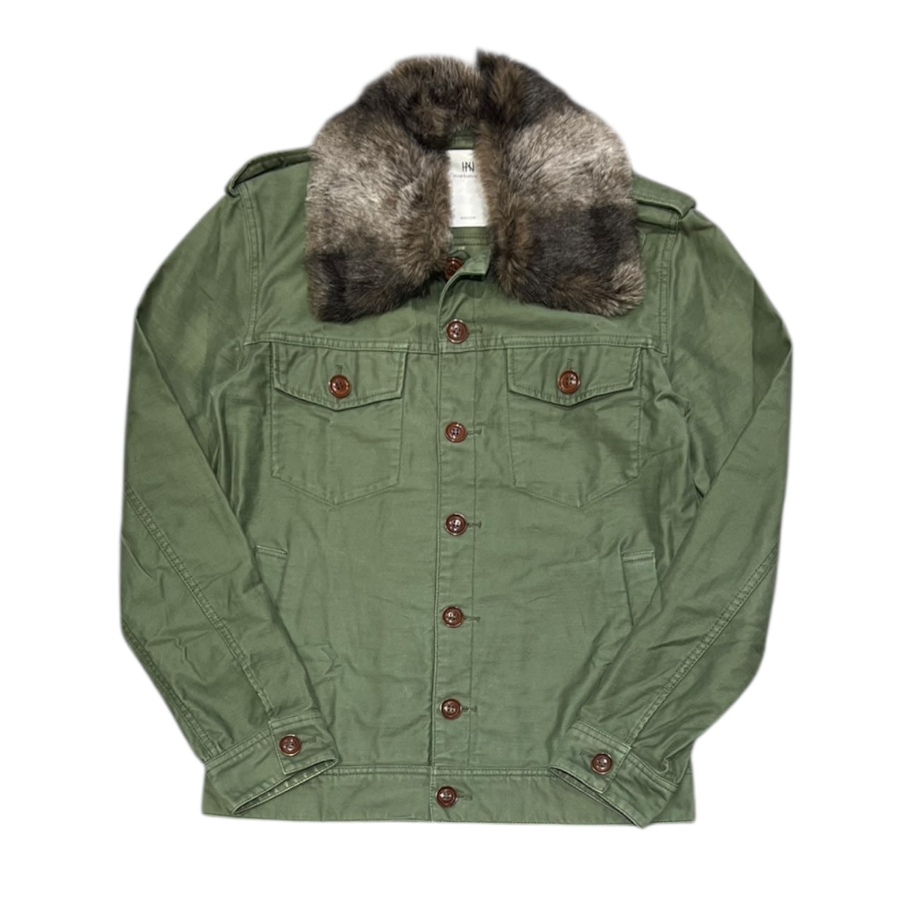 000’s HN Fur Collar Jacket (S)