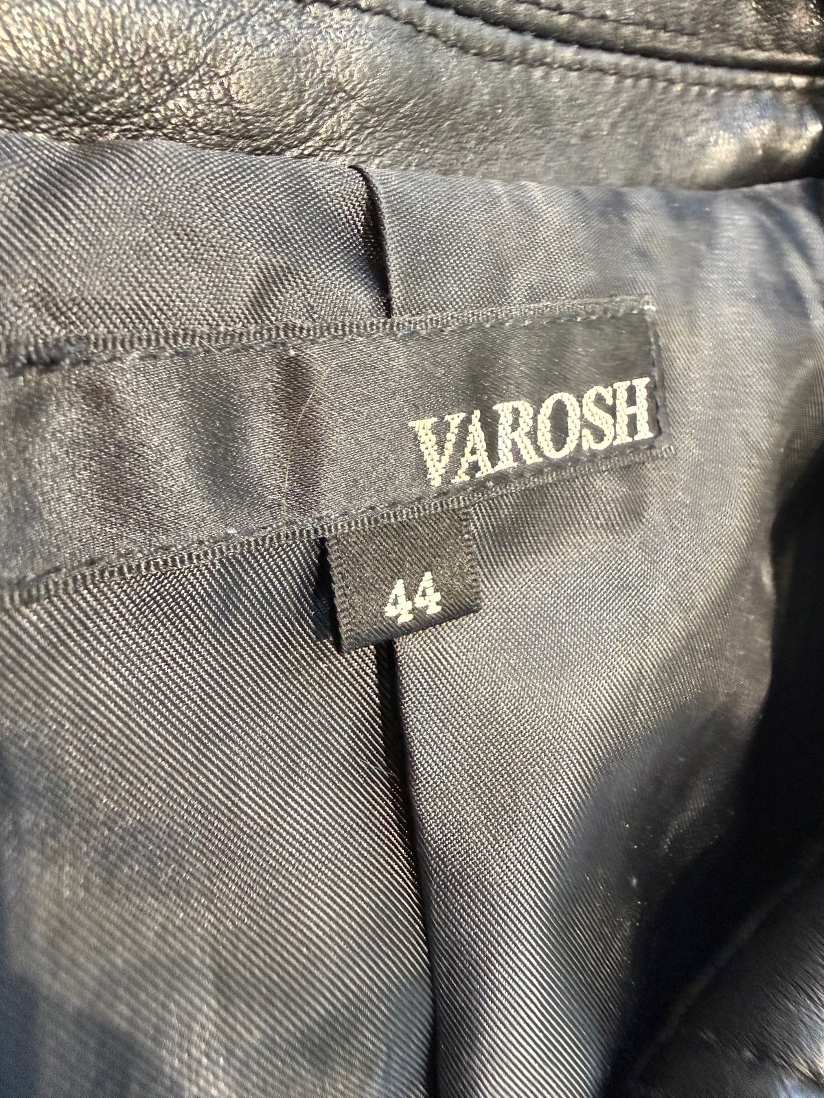 000’s Varosh Leather Jacket (XS)
