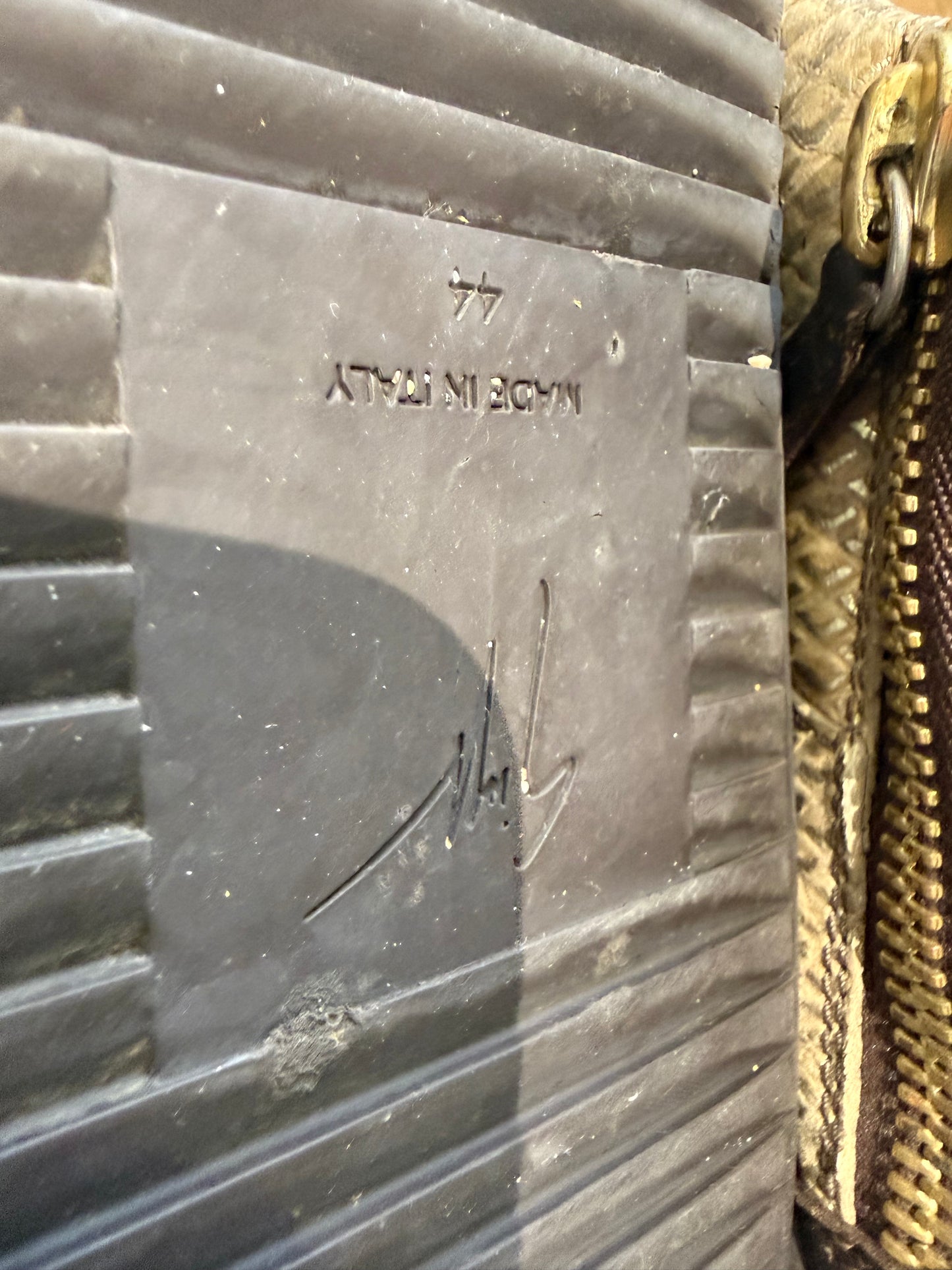 Giueseppe Zanotti Snakeskin Low Tops (EU 44 - UK 10)