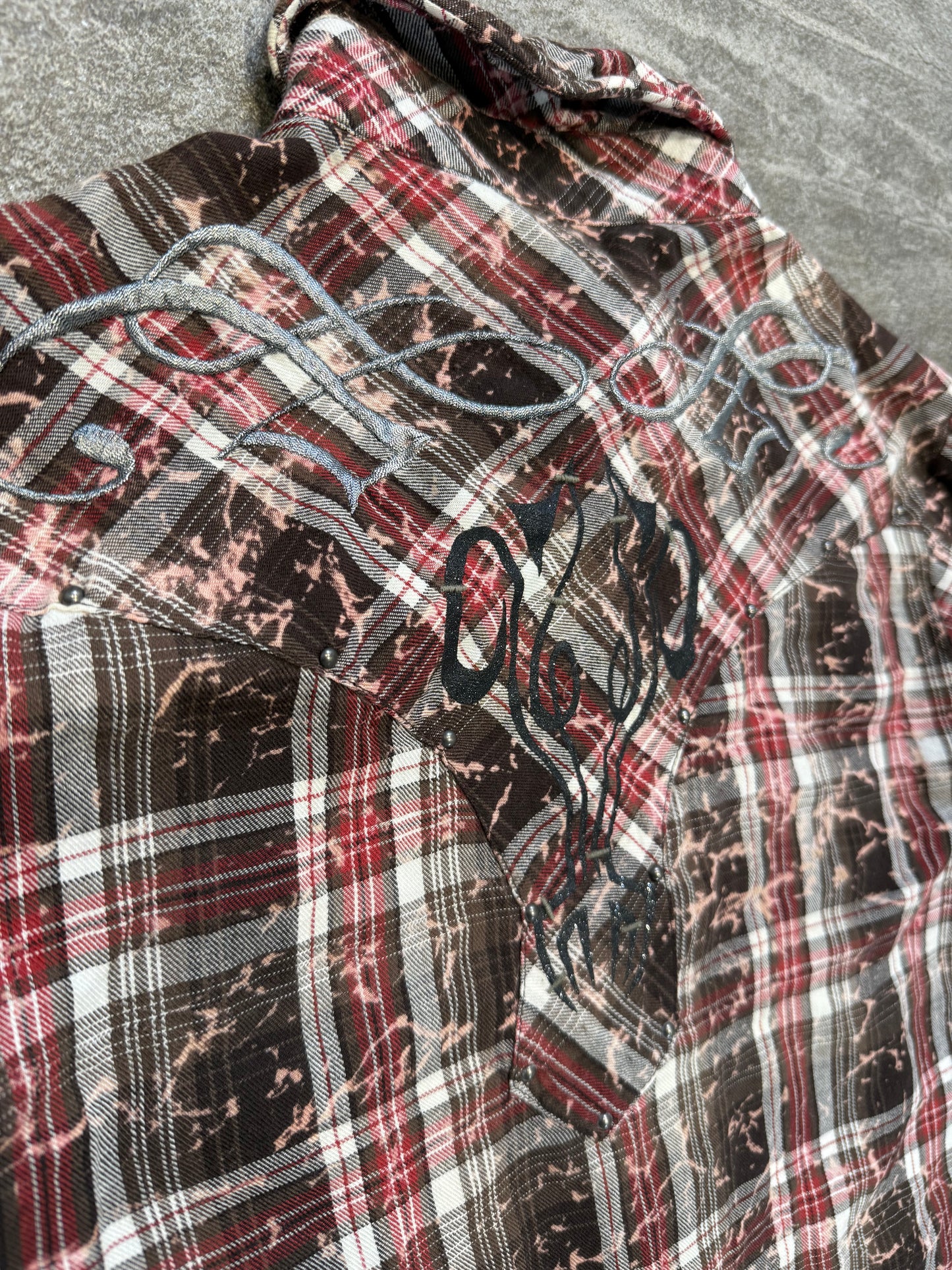 000’s In The Attic Plaid Flannel (S)