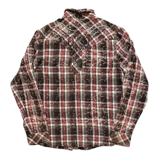 000’s In The Attic Plaid Flannel (S)