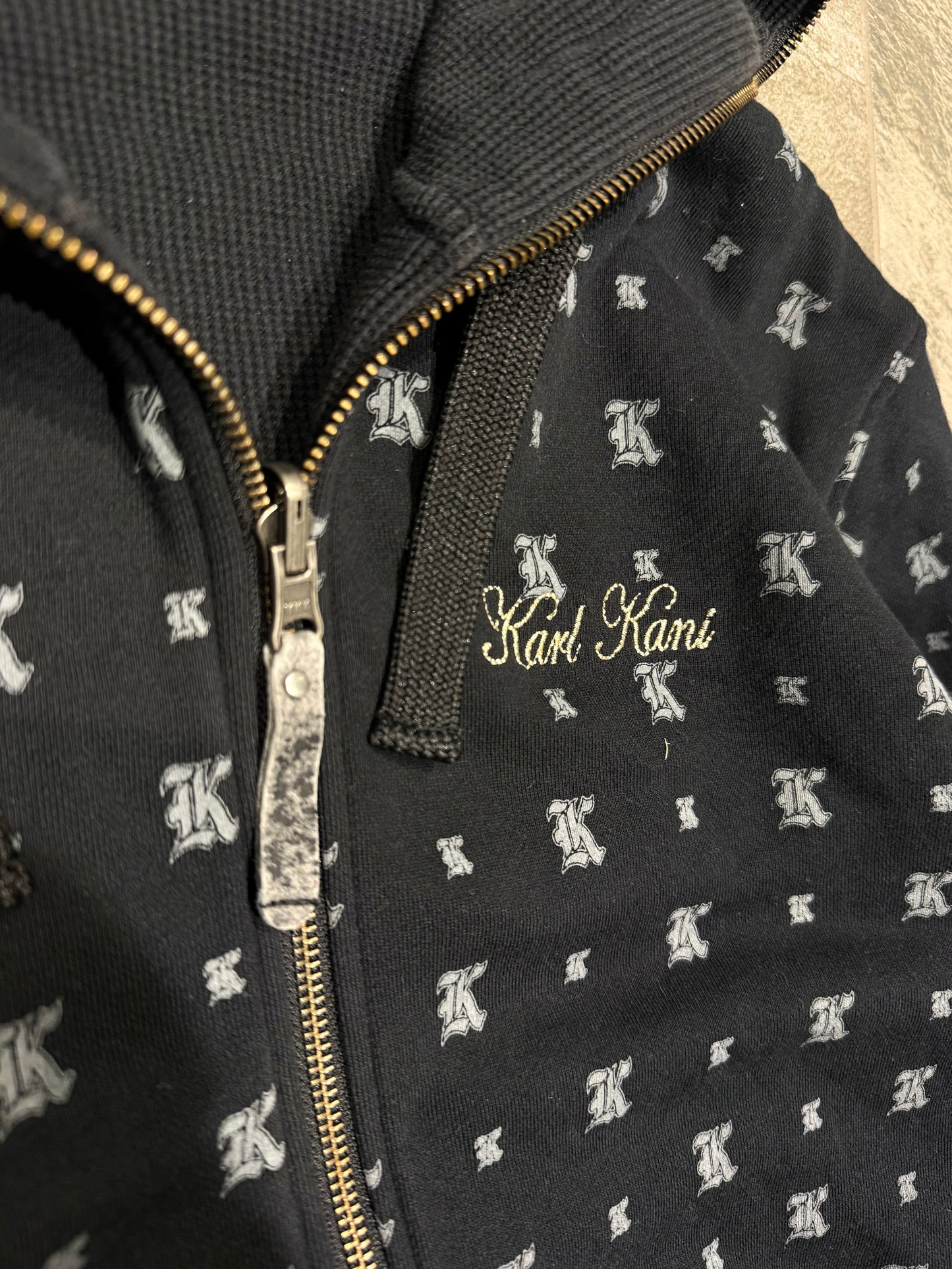 000’s Karl Kani Reversible Zip Up Hoodie (m)