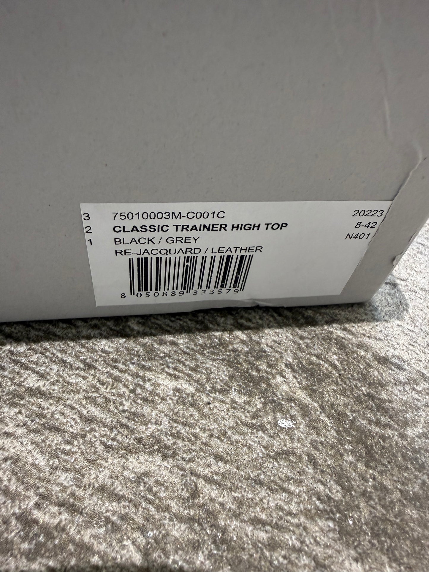 Vivienne Westwood Gradient Orb Print High Tops (EU 42 - UK 8)