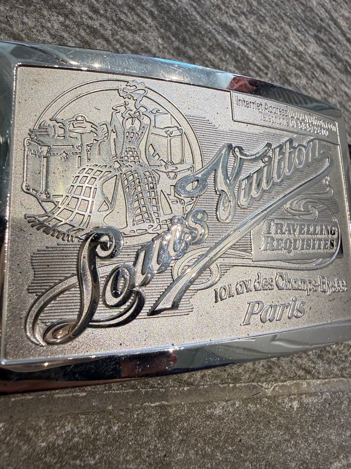 Vintage Louis Vuitton Santur Belt