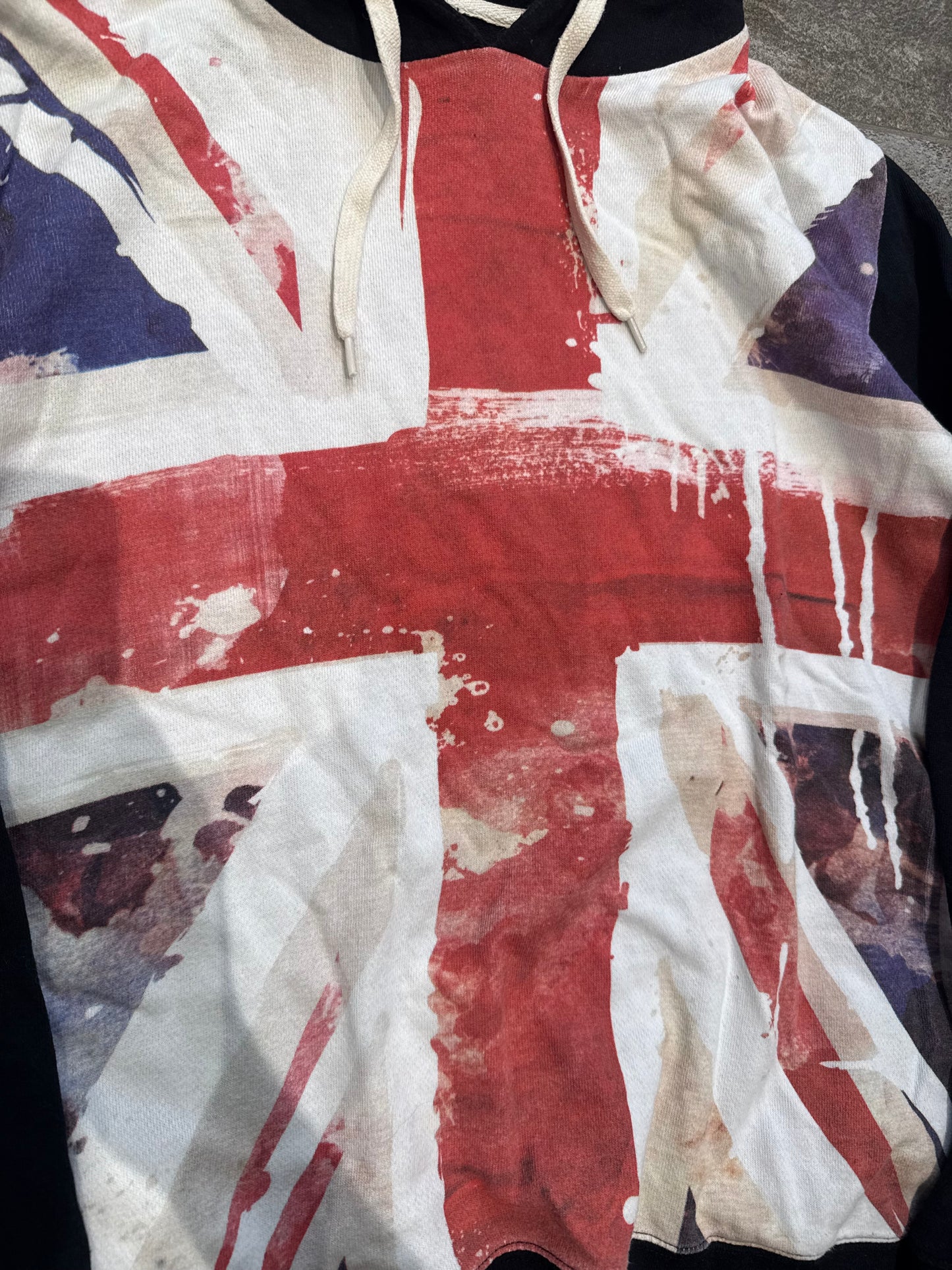000’s Graniph Union Jack Hoodie (S)