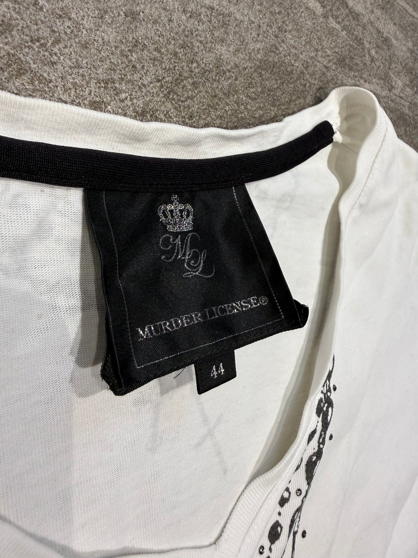 000’s Murder License Rosary Longsleeve Tee (S)