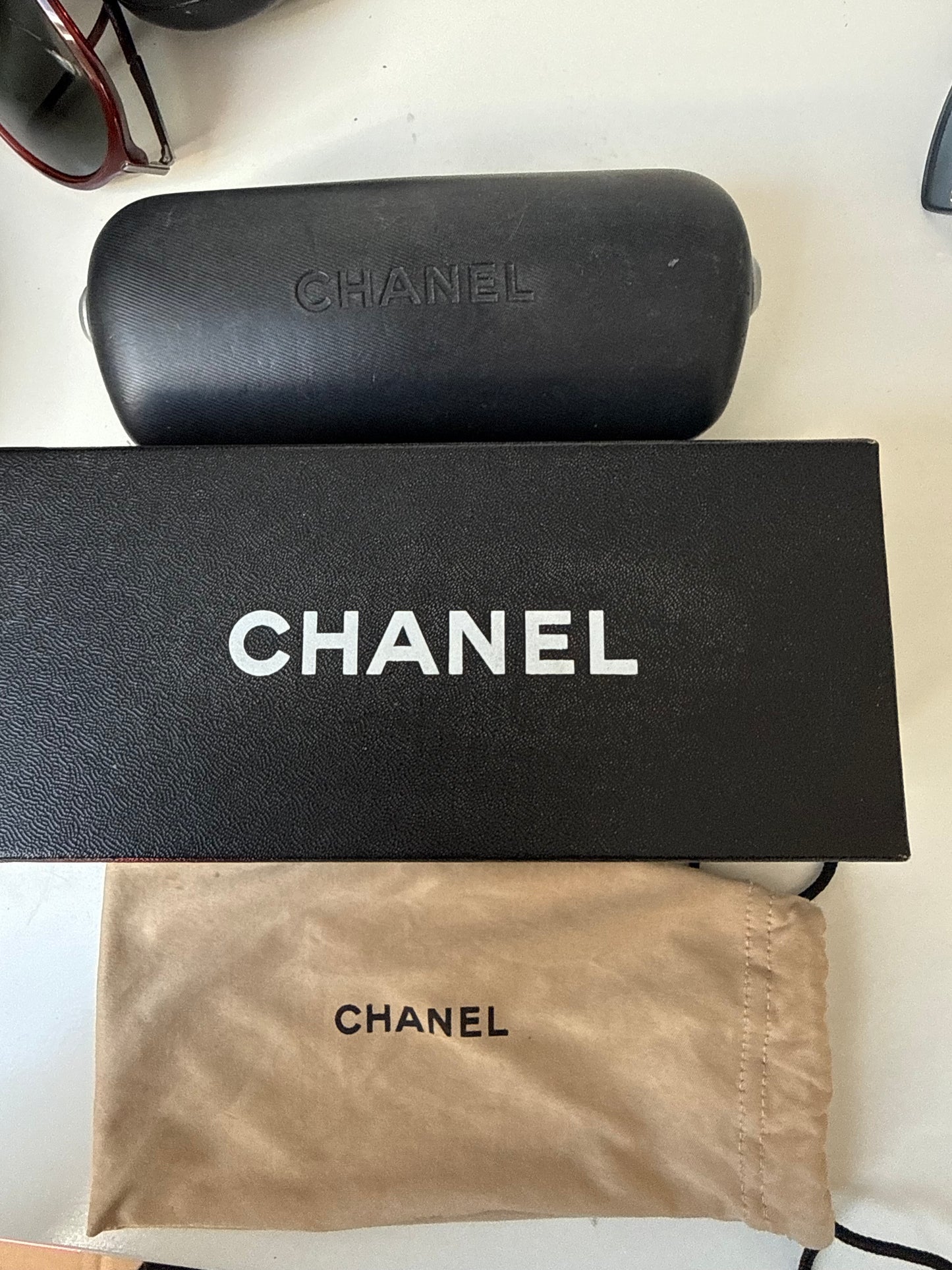 Vintage Chanel Gradient Rimless Sunglasses
