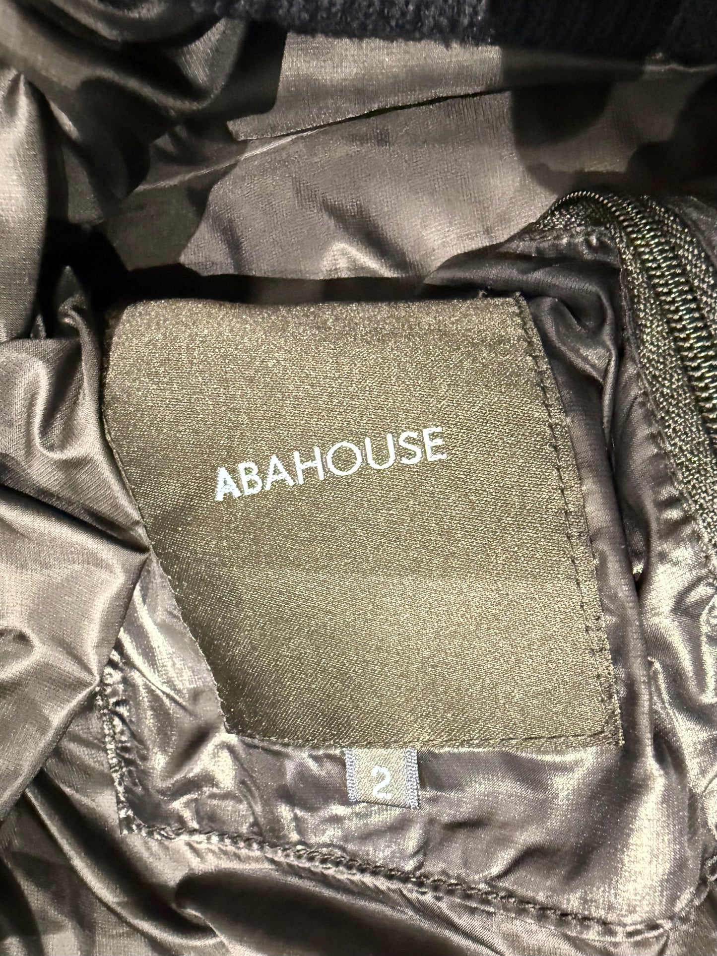 000’s Abahouse Fur Hood Puffer (S-M)