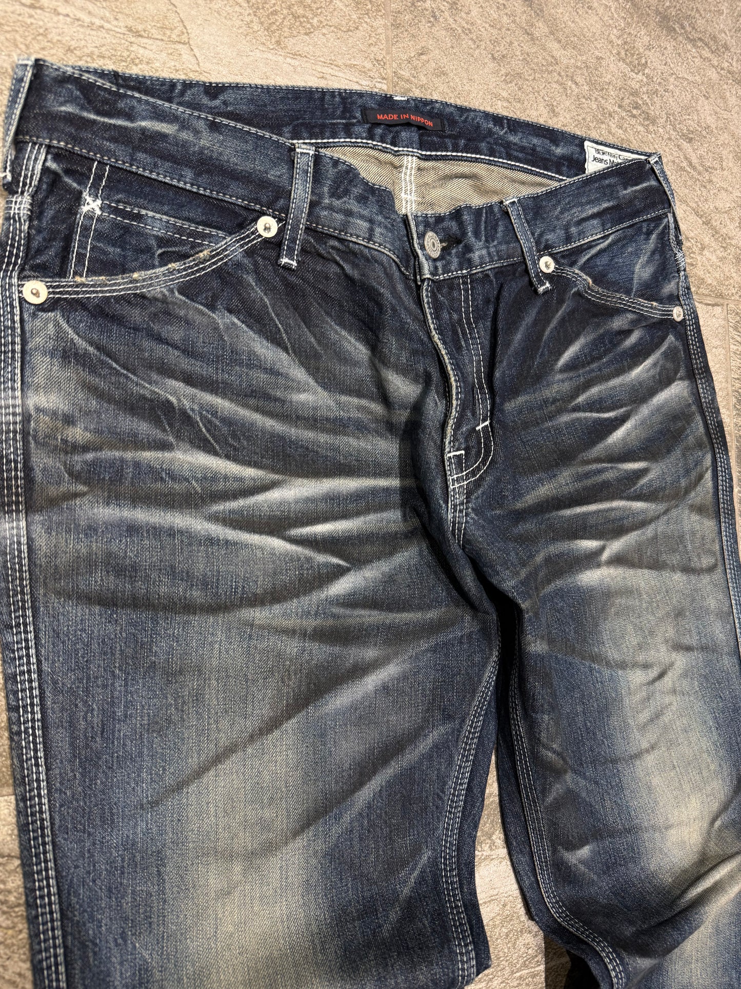 000’s Blueway Whiskered Jeans (34”)