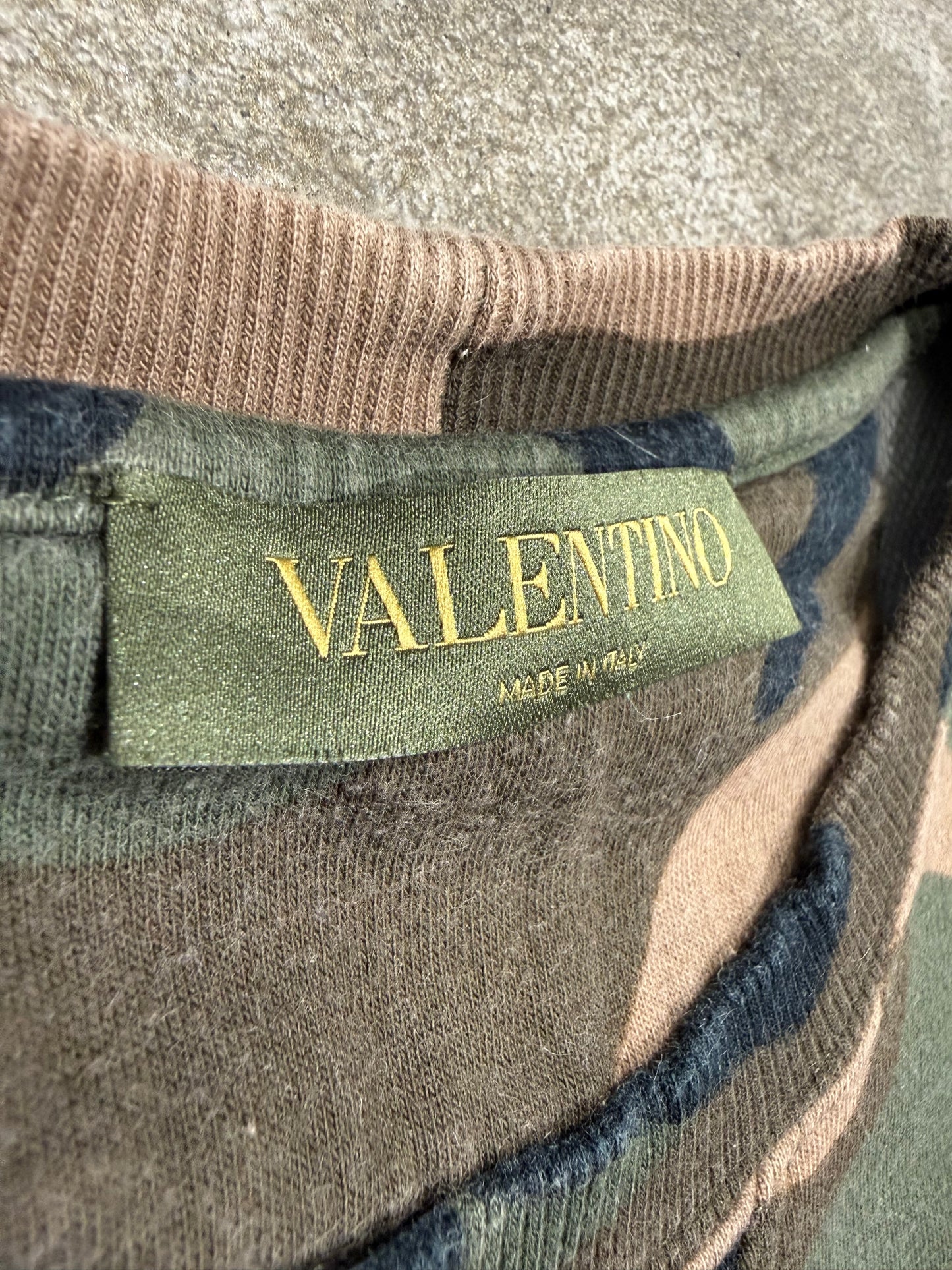 Valentino Mariposa Camo Jumper (S)