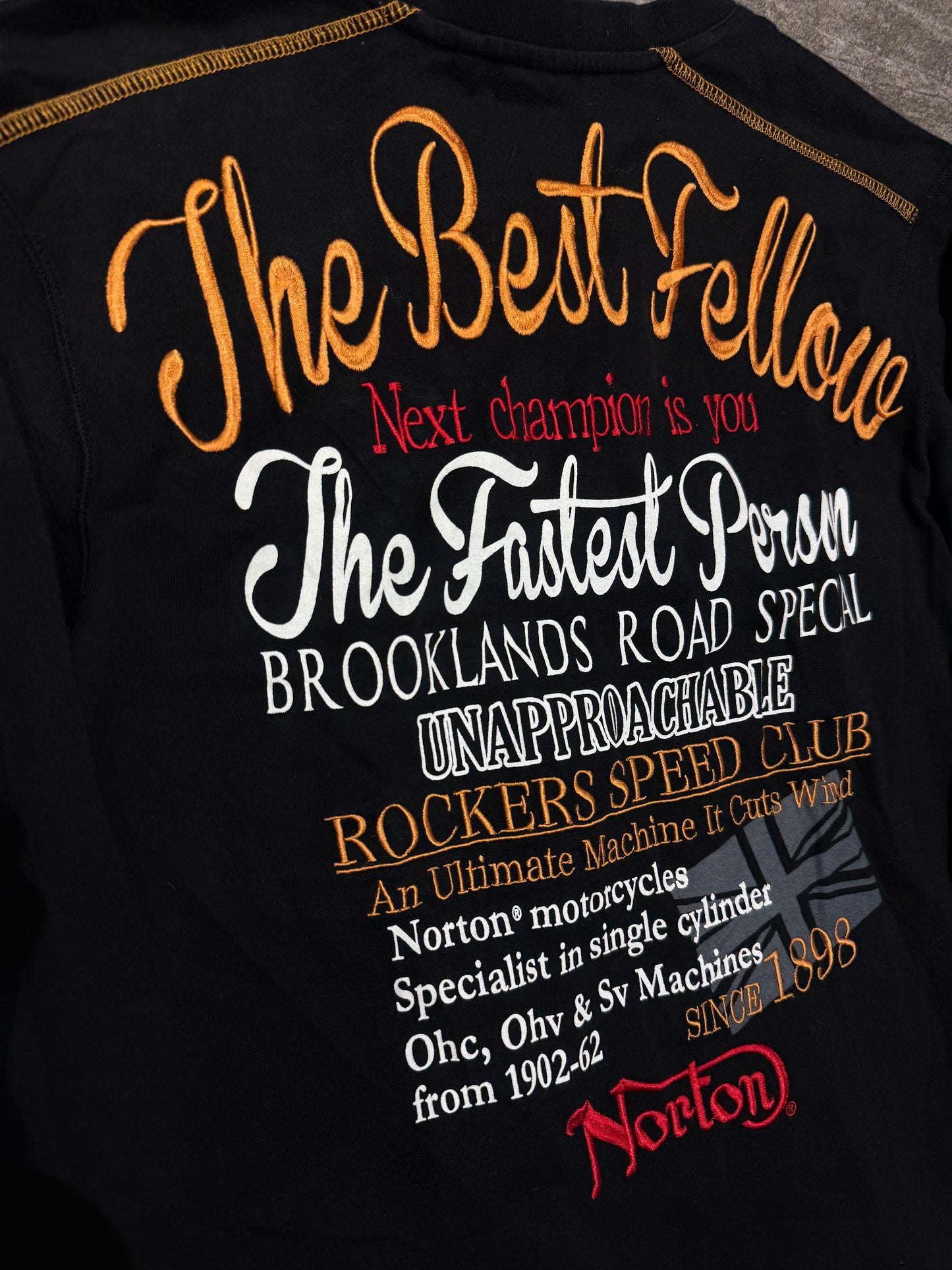 000’s Norton Longsleeve Tee (M)