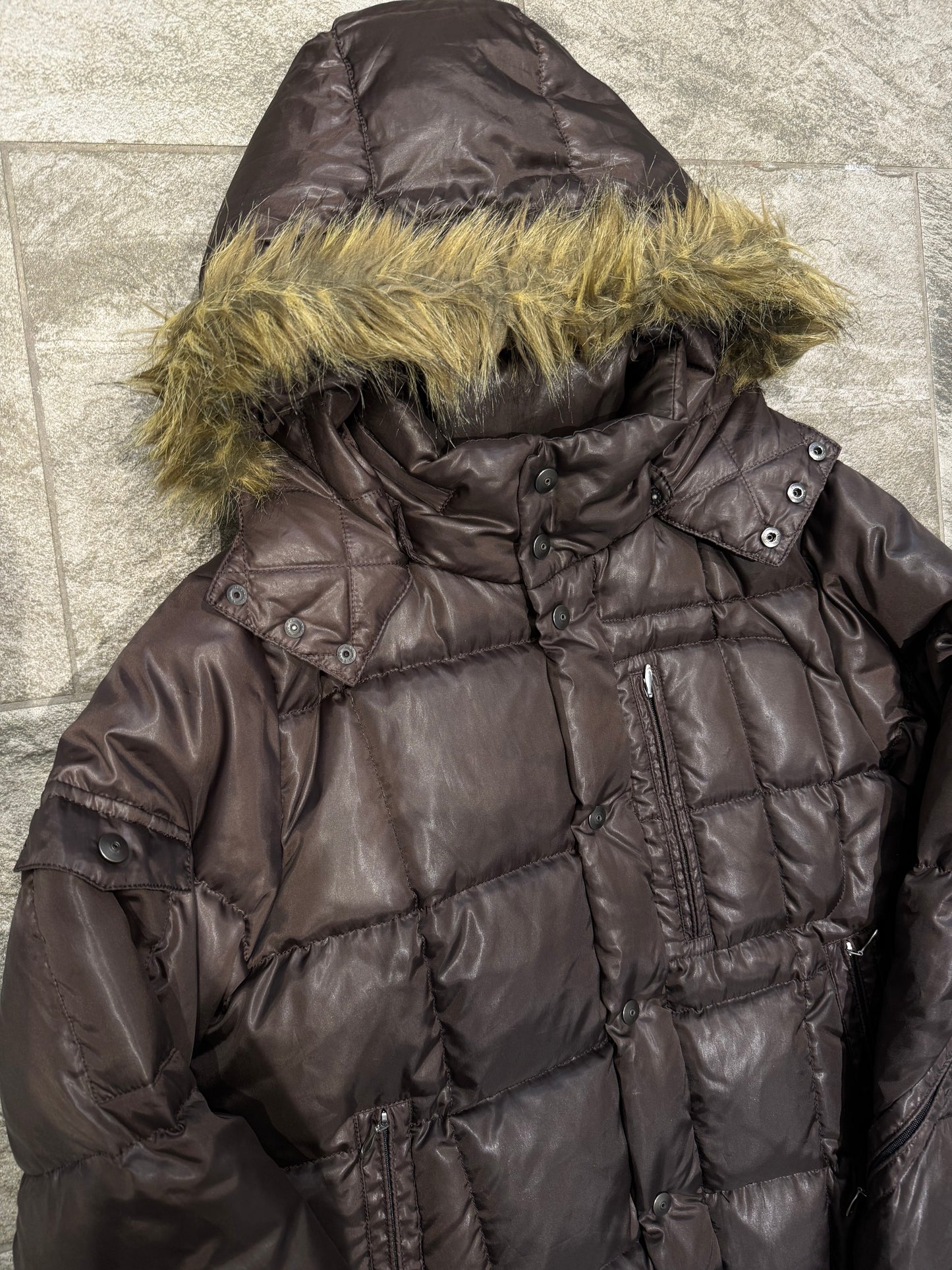 000’s Takeo Kikuchi Fur Puffer (M)