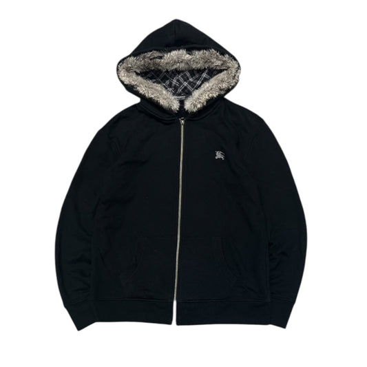 000’s Burberry Fur Hoodie