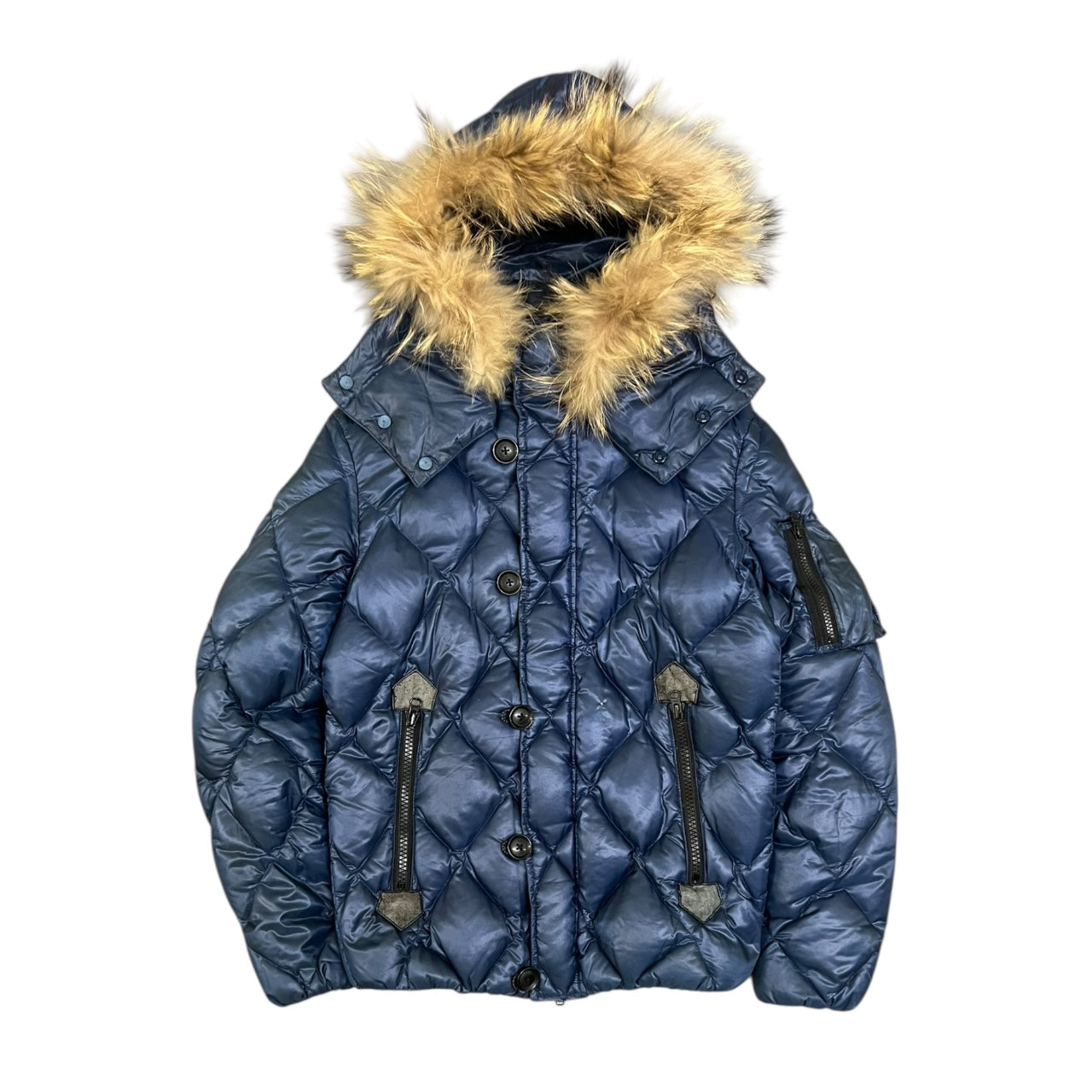 000’s ABAHOUSE Fur Hood Puffer