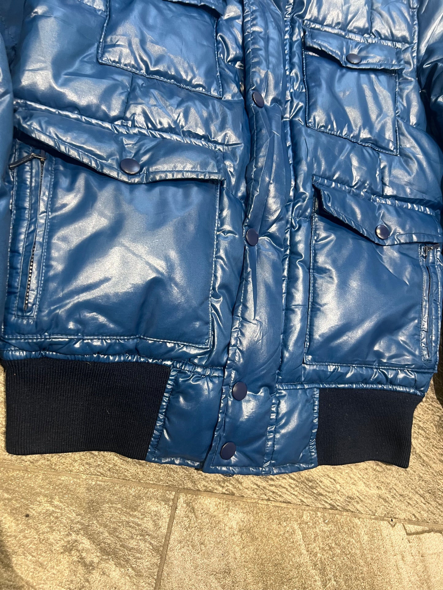 000’s Schlussel Fur Hood Puffer