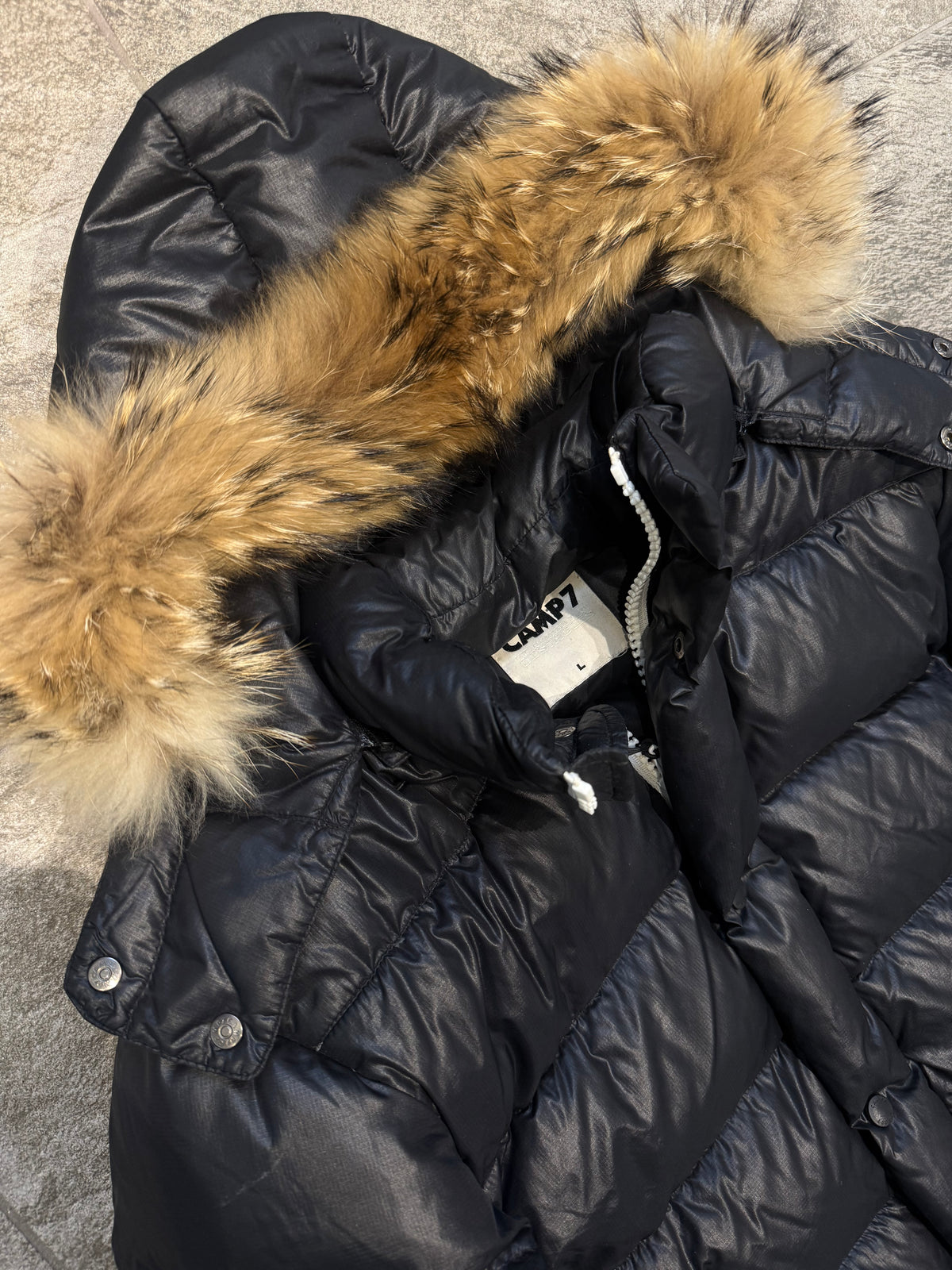 000’s Camp7 Fur Puffer (M)