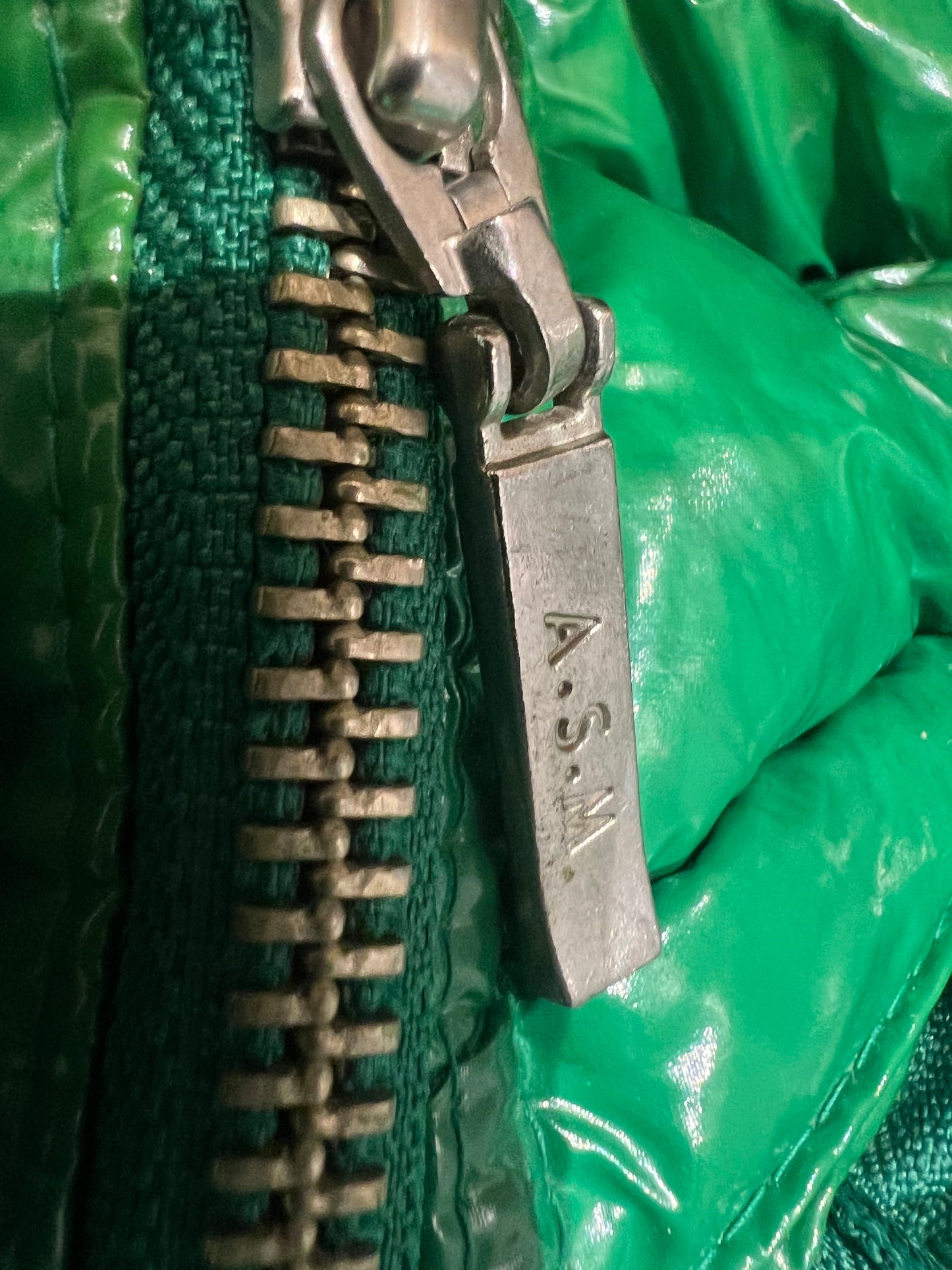 000’s ASM Glossy Fur Hood Puffer