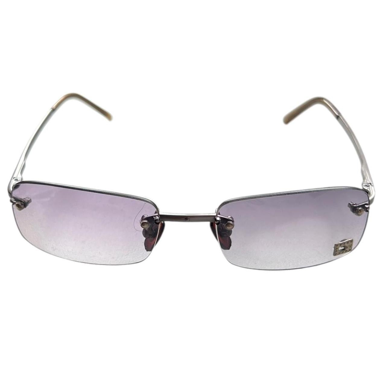 Y2K Gucci Tinted Rimless Sunglasses