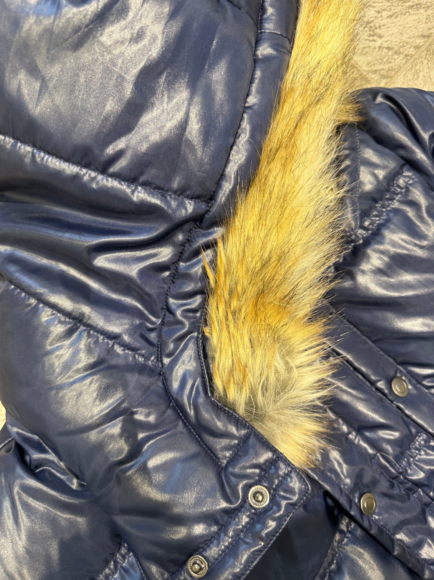 000’s Fort Point Glossy Fur Puffer (M)