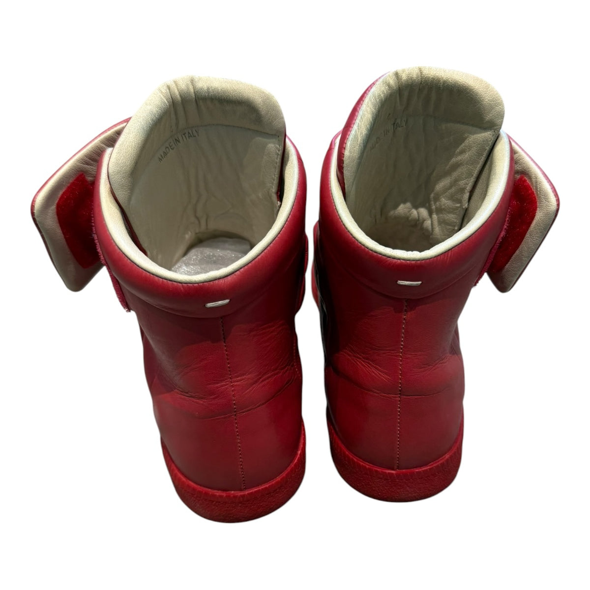 Maison Margiela Red Future High Tops (EU 42 - UK 8)