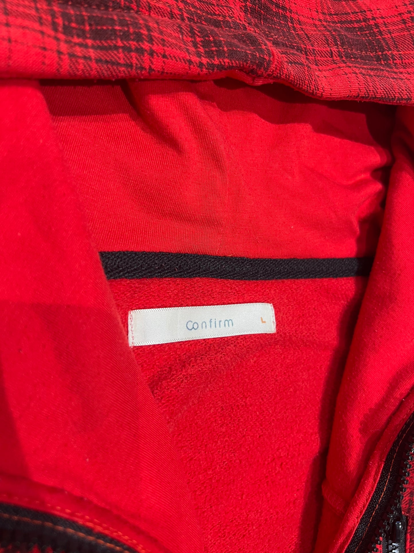 000’s Confirm Plaid/Checkered Balaclava Hoodie