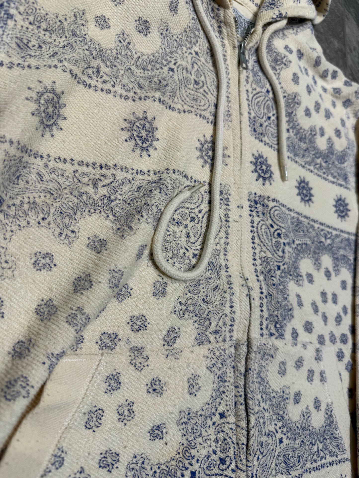 000’s Stooge & Co Paisley Hoodie (S)