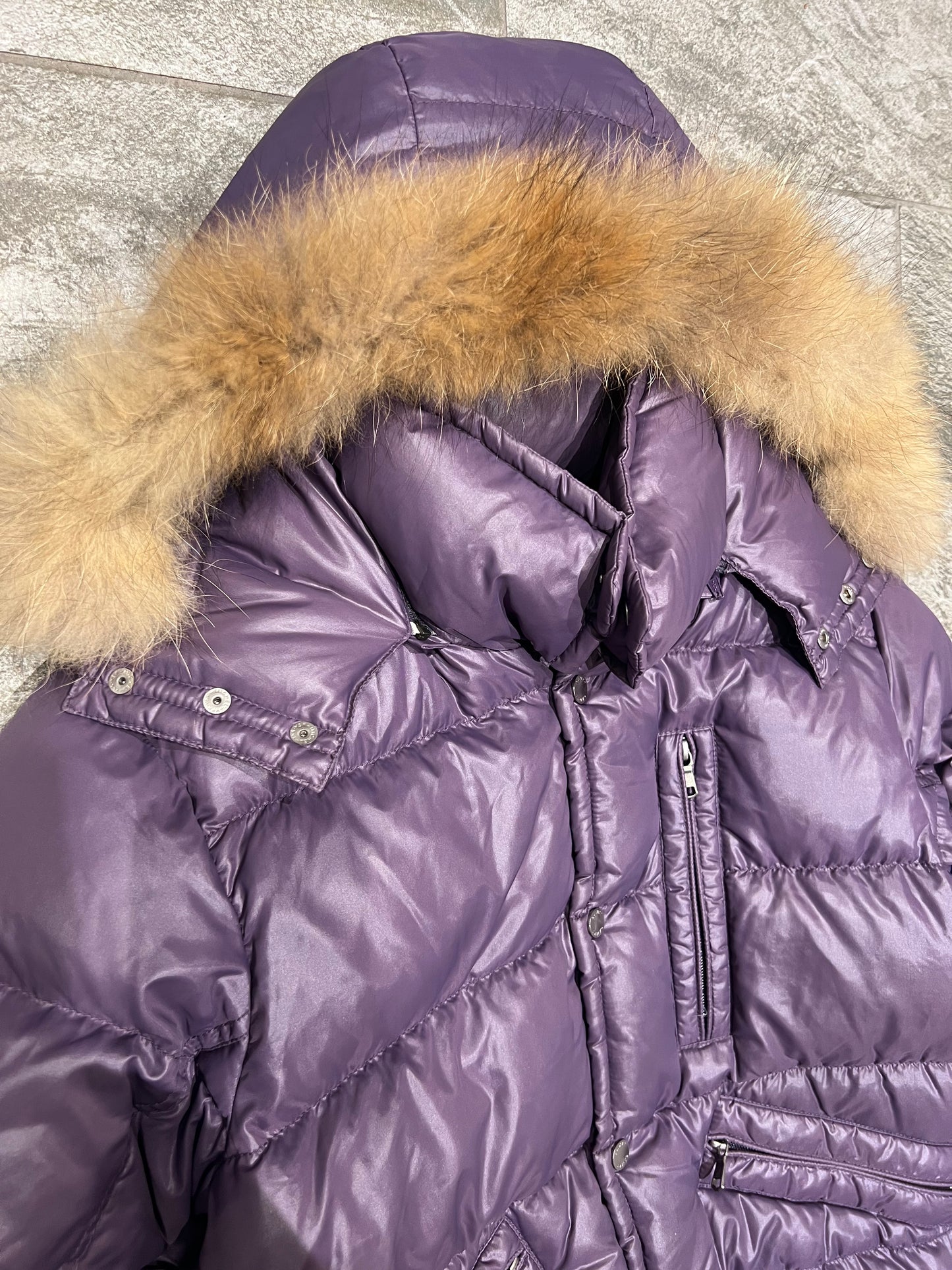 000’s Camp7 Fur Hood Puffer (M)