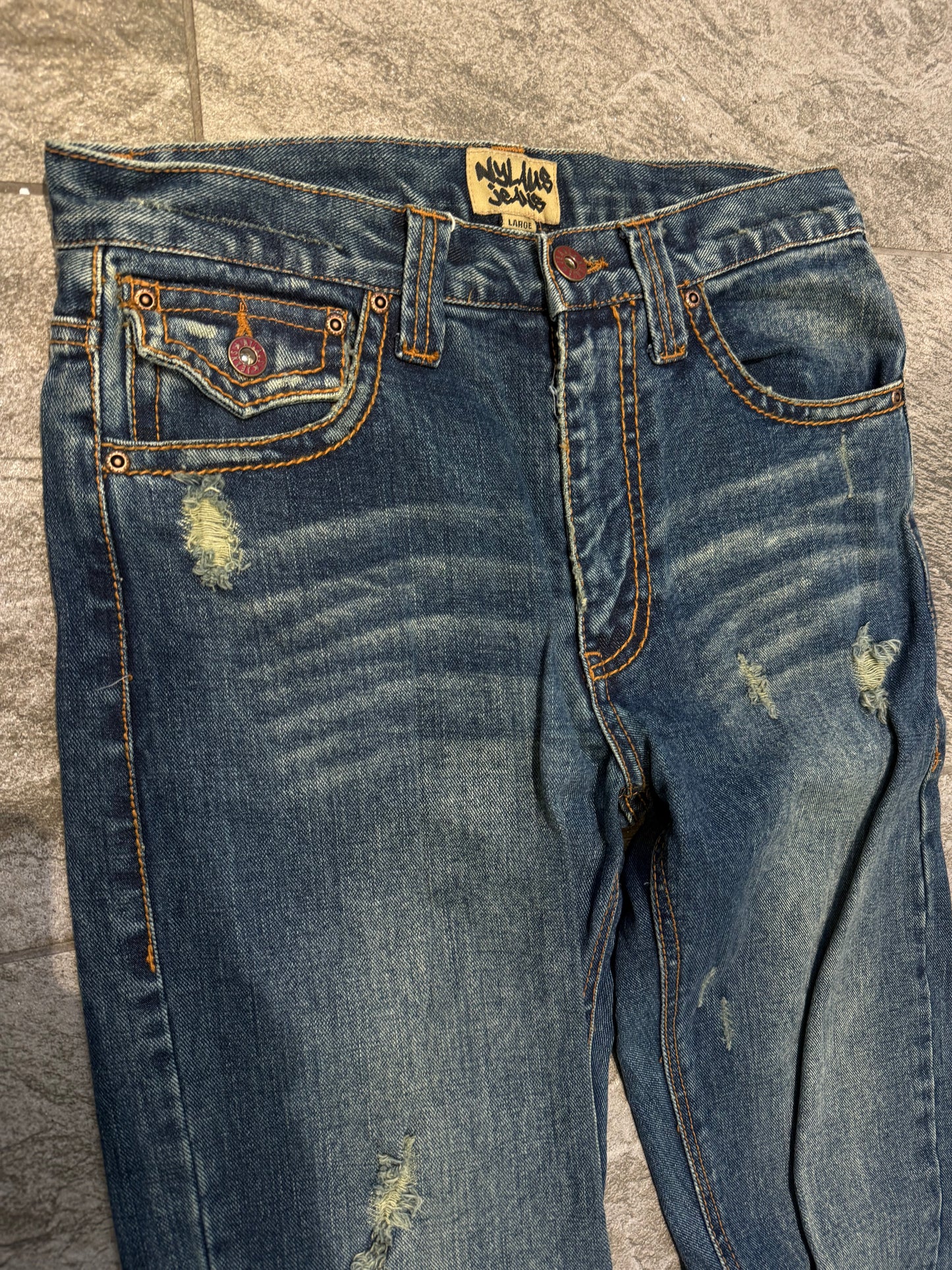 000’s Nylaus Bootcut Jeans (31”)