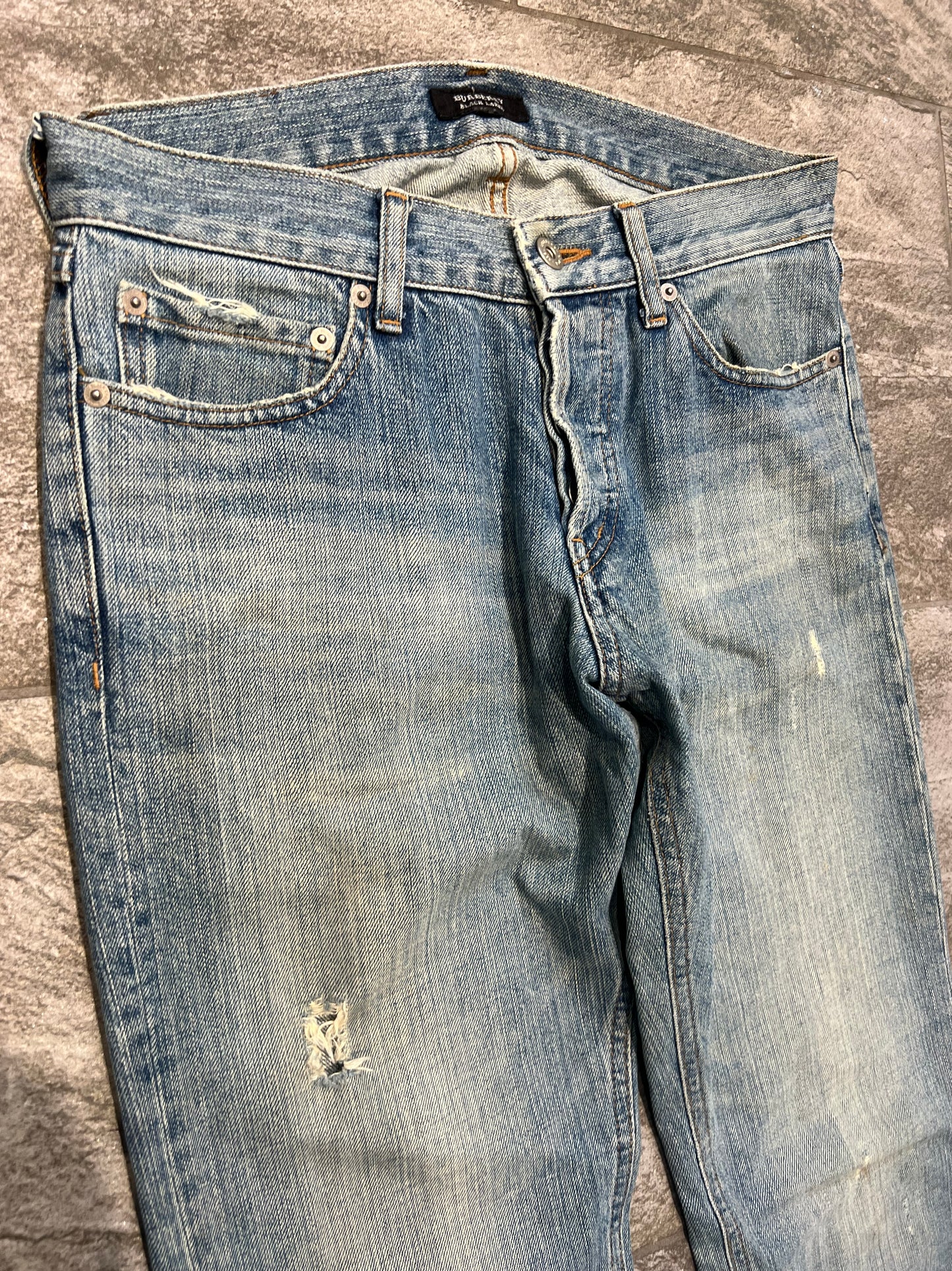 000’s Burberry Flared Jeans