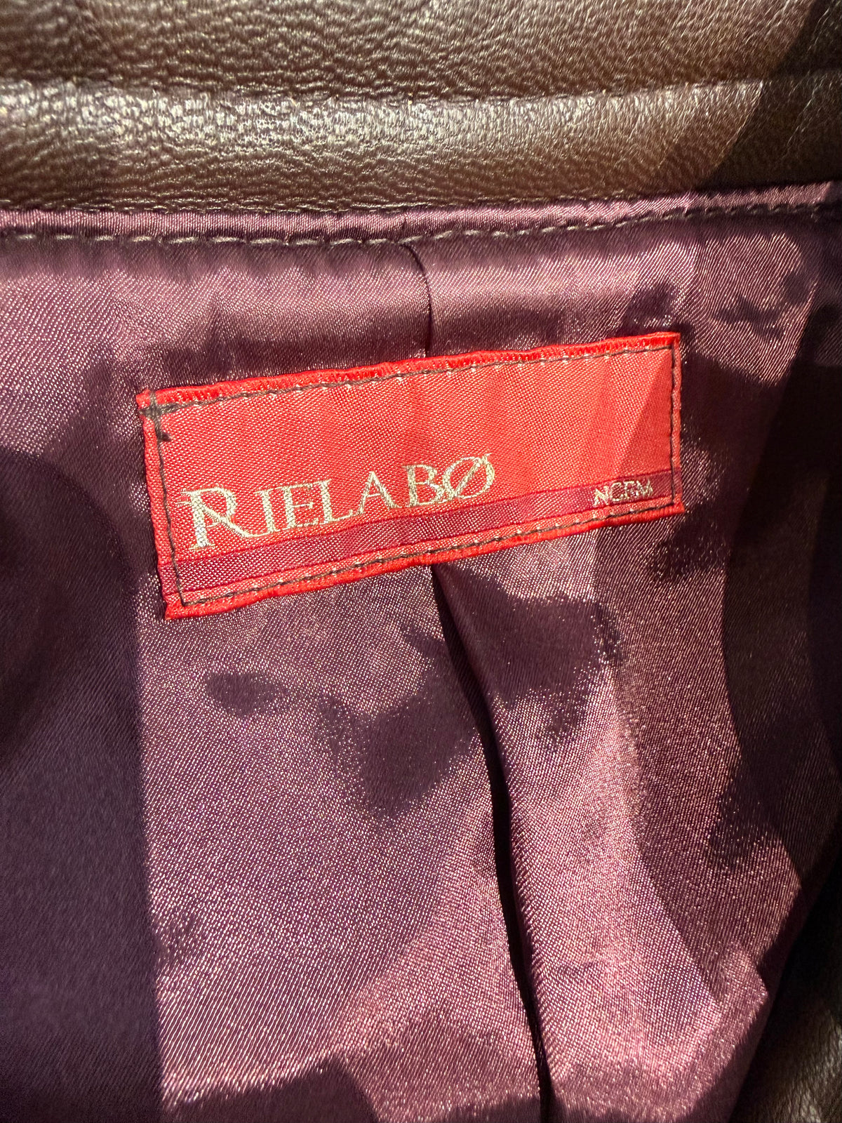 000’s Rielabo Bono Leather Jacket (S)