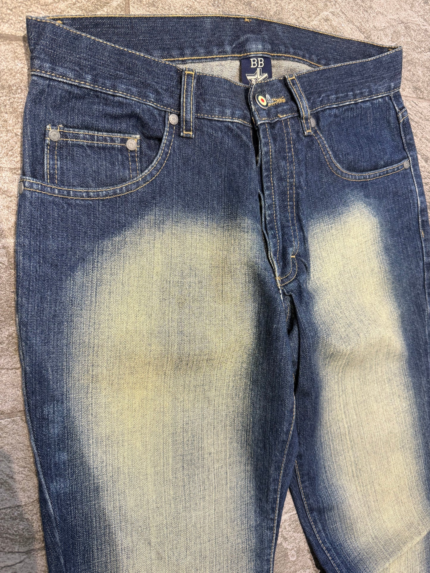 000’s BB London Union Jack Jeans (30”)