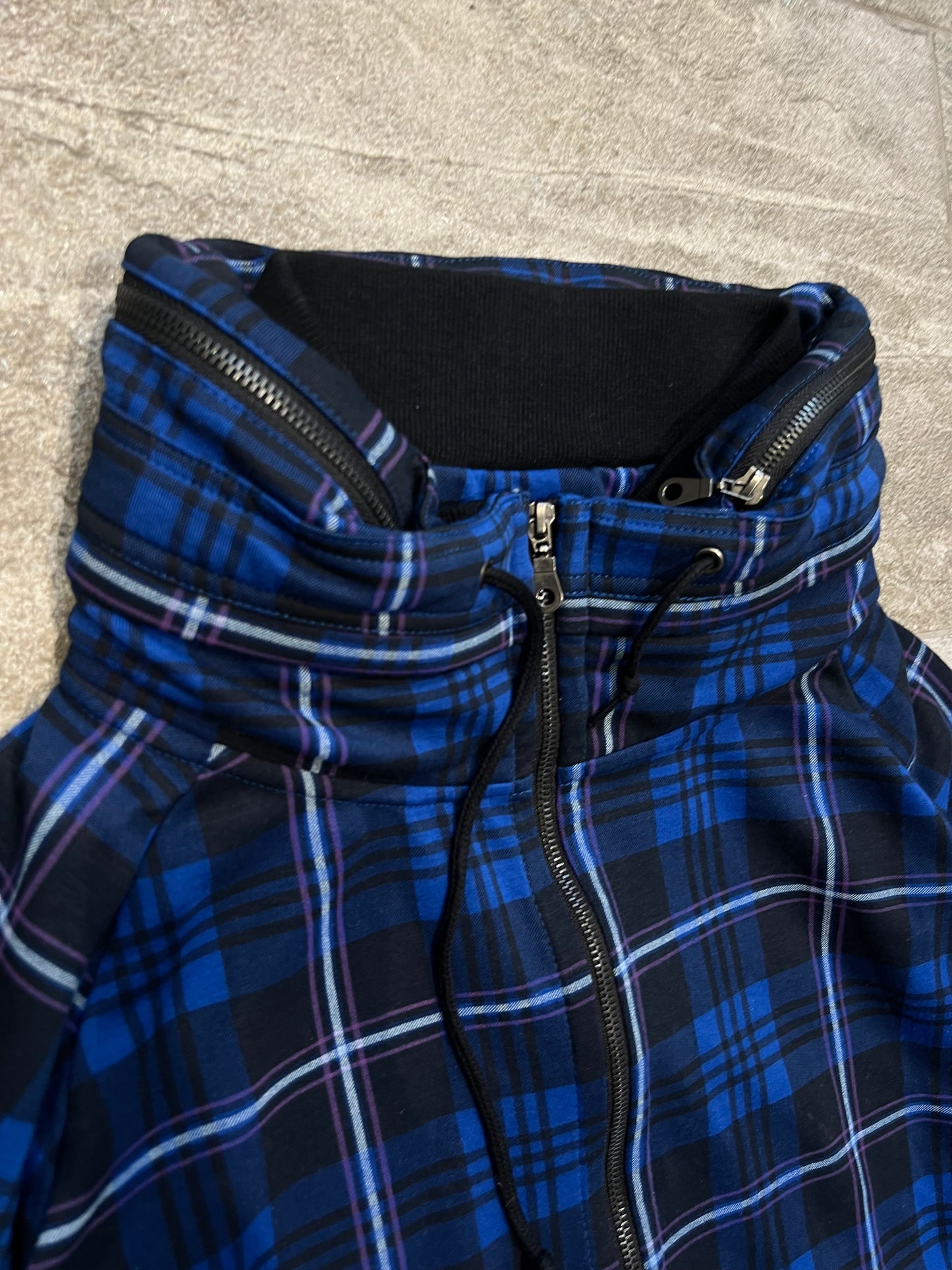 000’s Jungle Storm Plaid/Checkered Bono Jacket